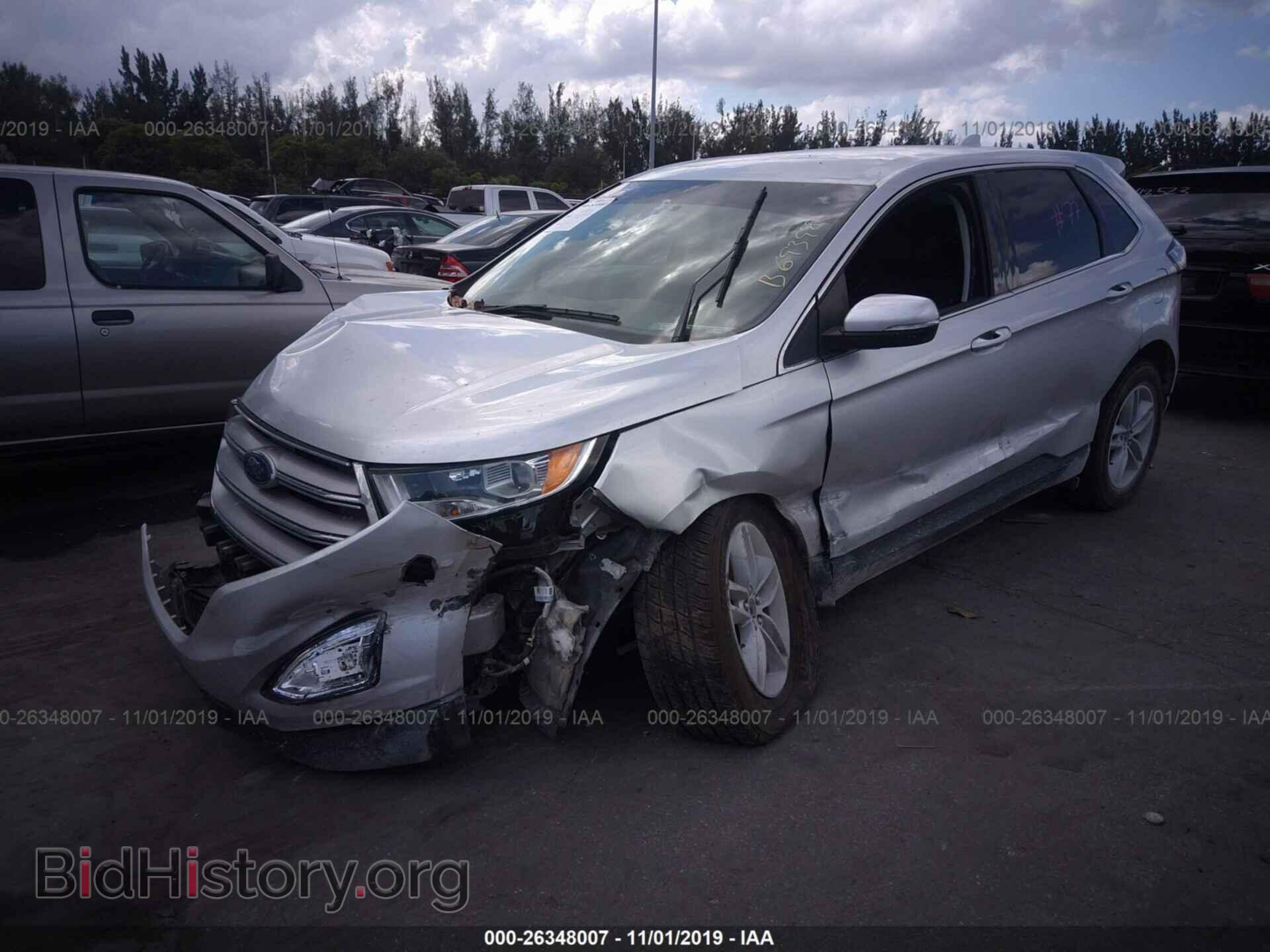 2017 FORD EDGE - VIN: 2FMPK3J92HBB69398 - Фото 2