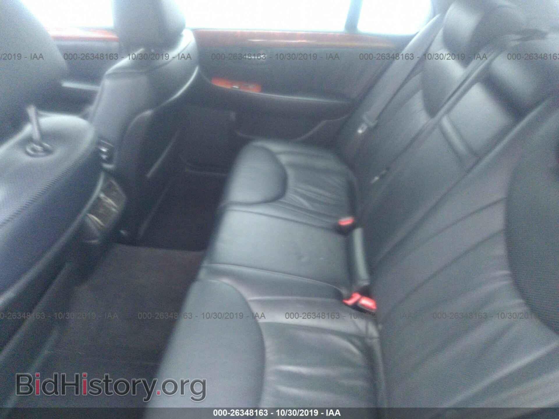 2005 LEXUS LS - VIN: JTHBN36F455019568 - Фото 8