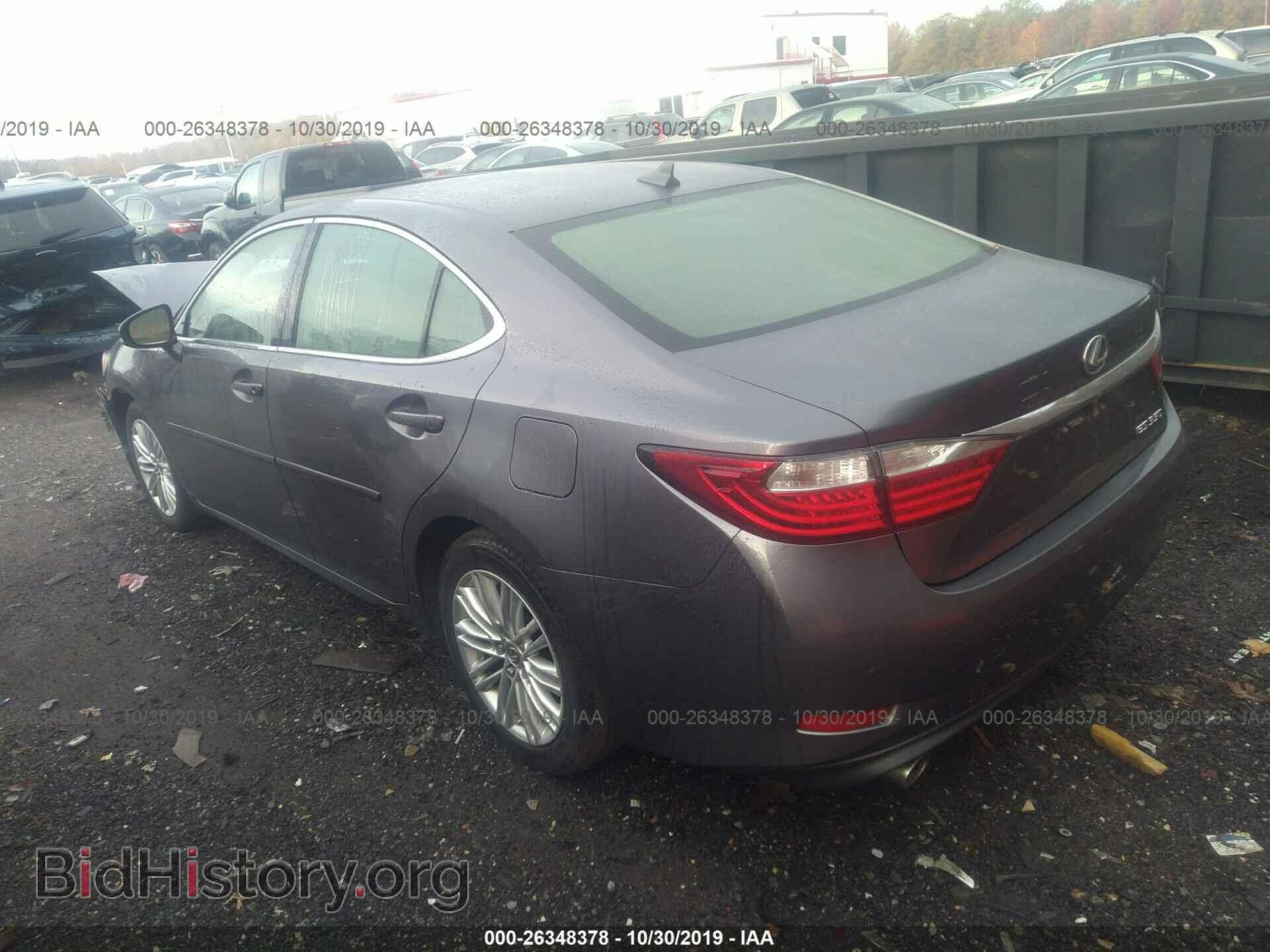 2013 LEXUS ES - VIN: JTHBK1GG2D2017922 - Photo 3