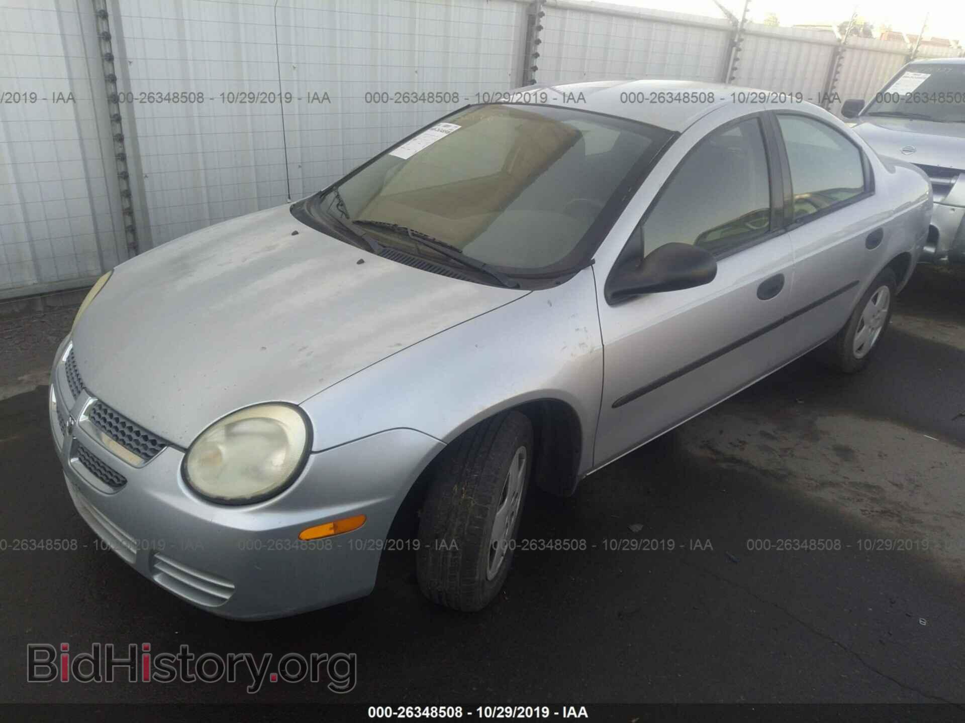 2004 DODGE NEON - VIN: 1B3ES26C74D557761 - Фото 2