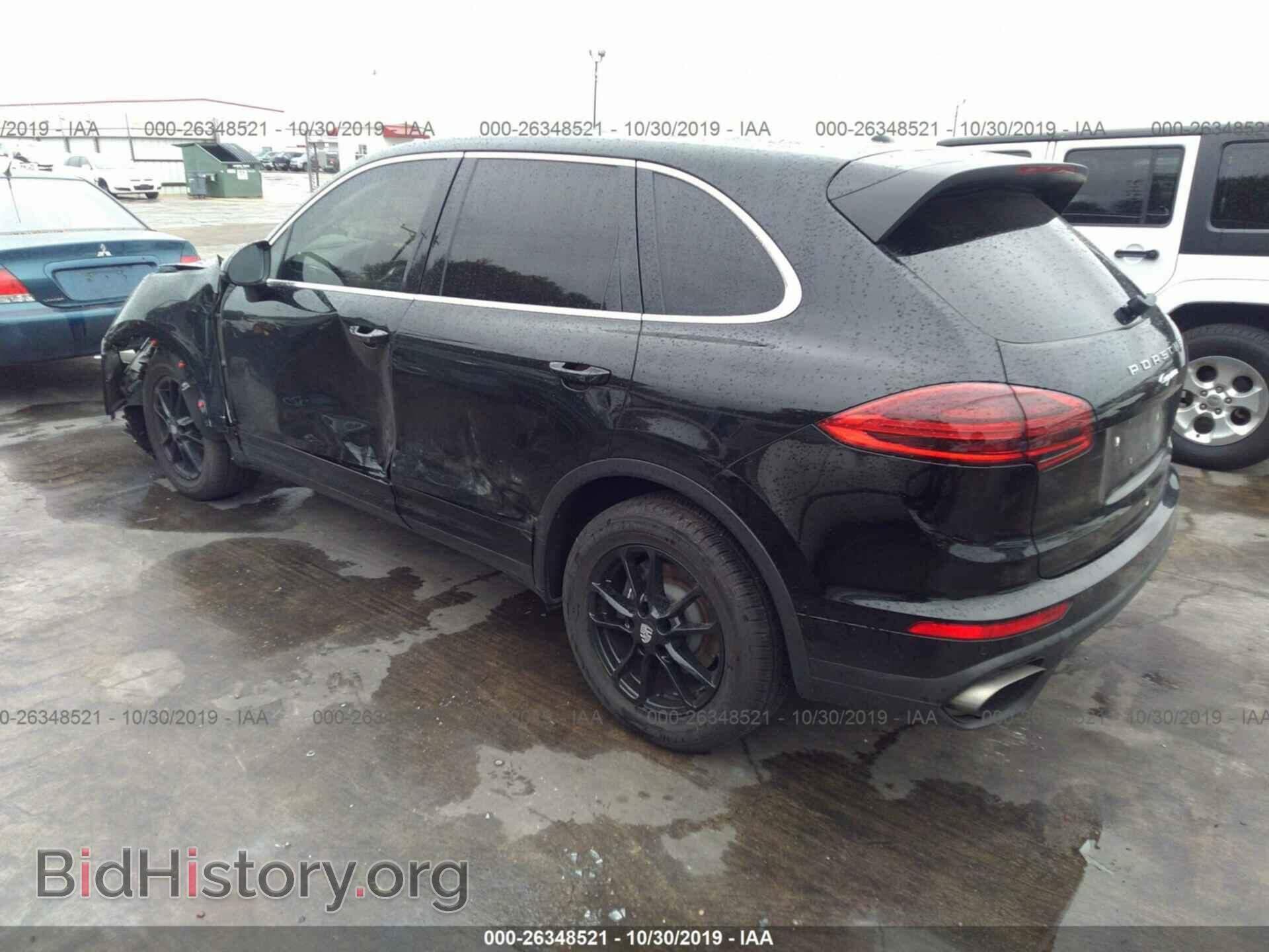 2016 PORSCHE CAYENNE - VIN: WP1AA2A28GKA37744 - Фото 3