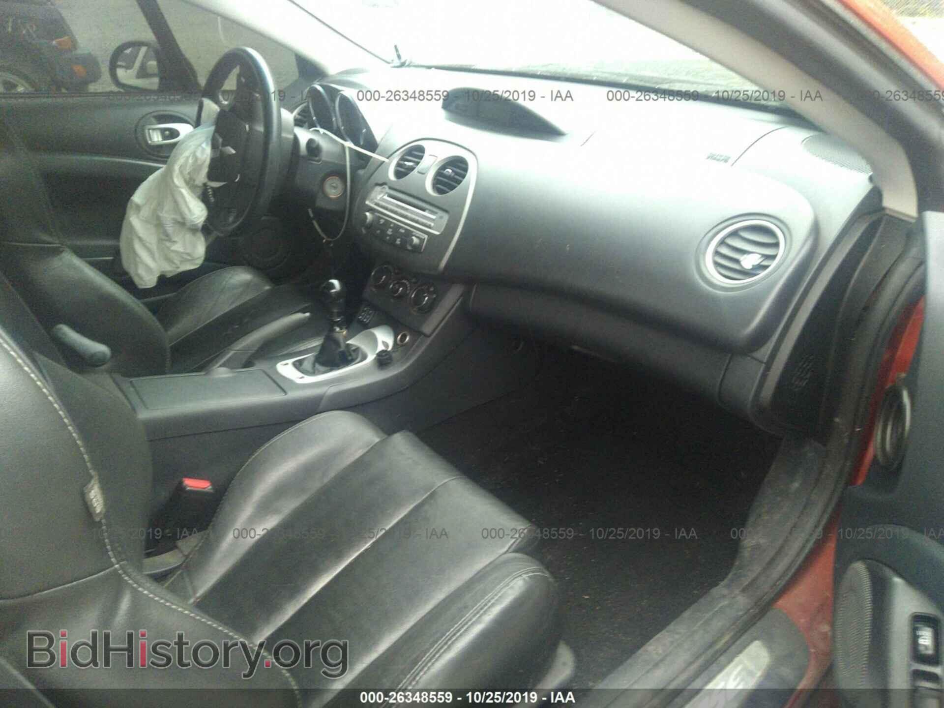 2008 MITSUBISHI ECLIPSE - VIN: 4A3AK34T08E008440 - Фото 5