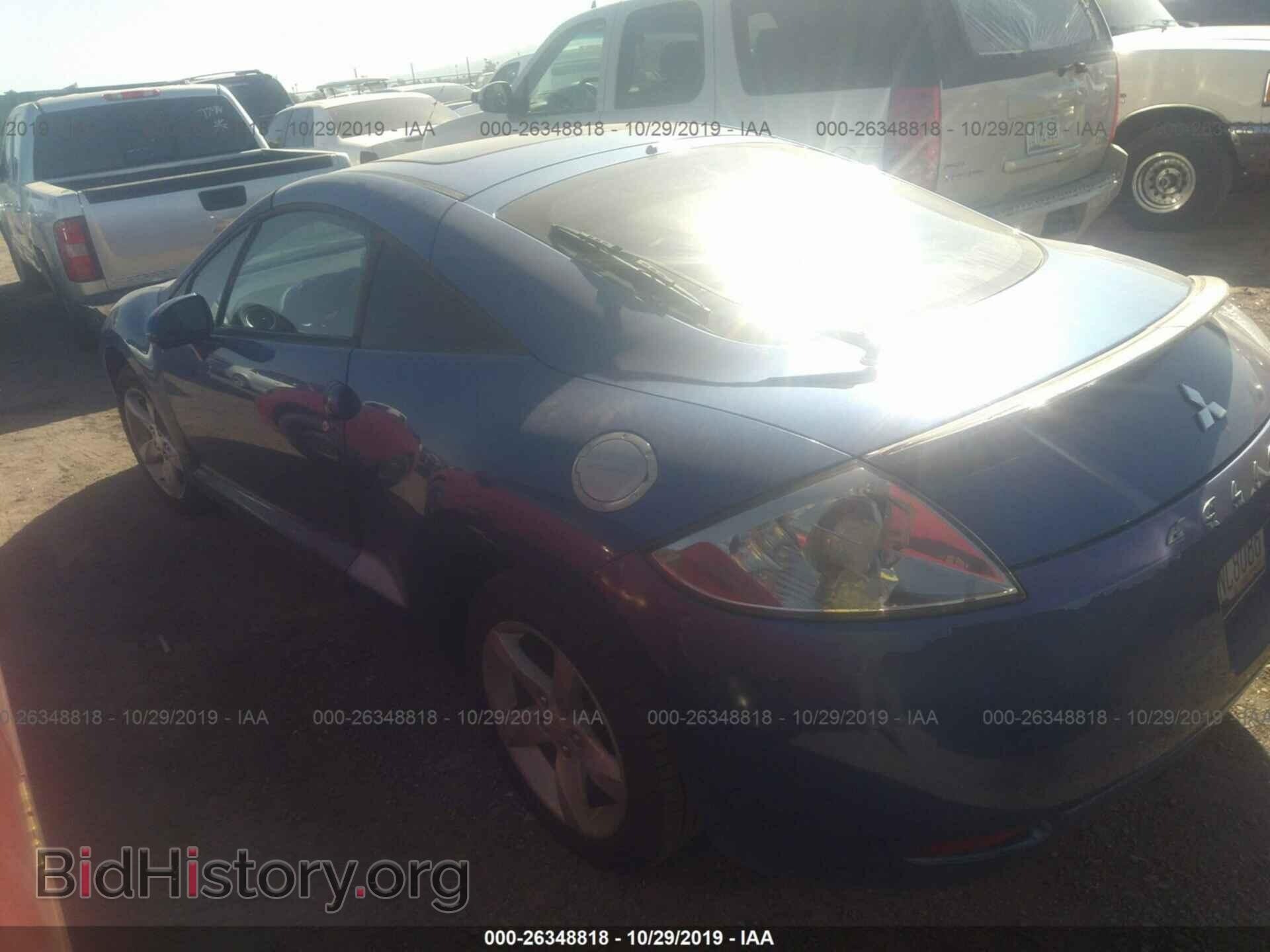 2006 MITSUBISHI ECLIPSE - VIN: 4A3AK24F06E047398 - Фото 3