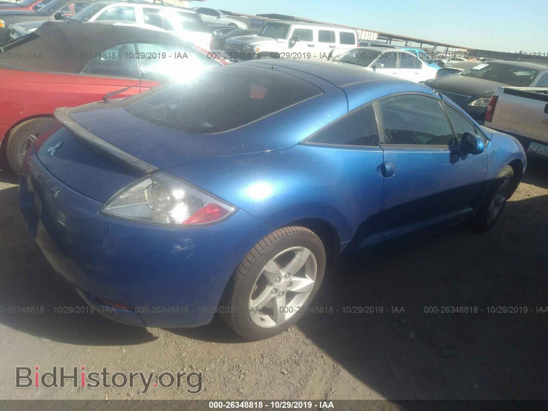 2006 MITSUBISHI ECLIPSE - VIN: 4A3AK24F06E047398 - Фото 4