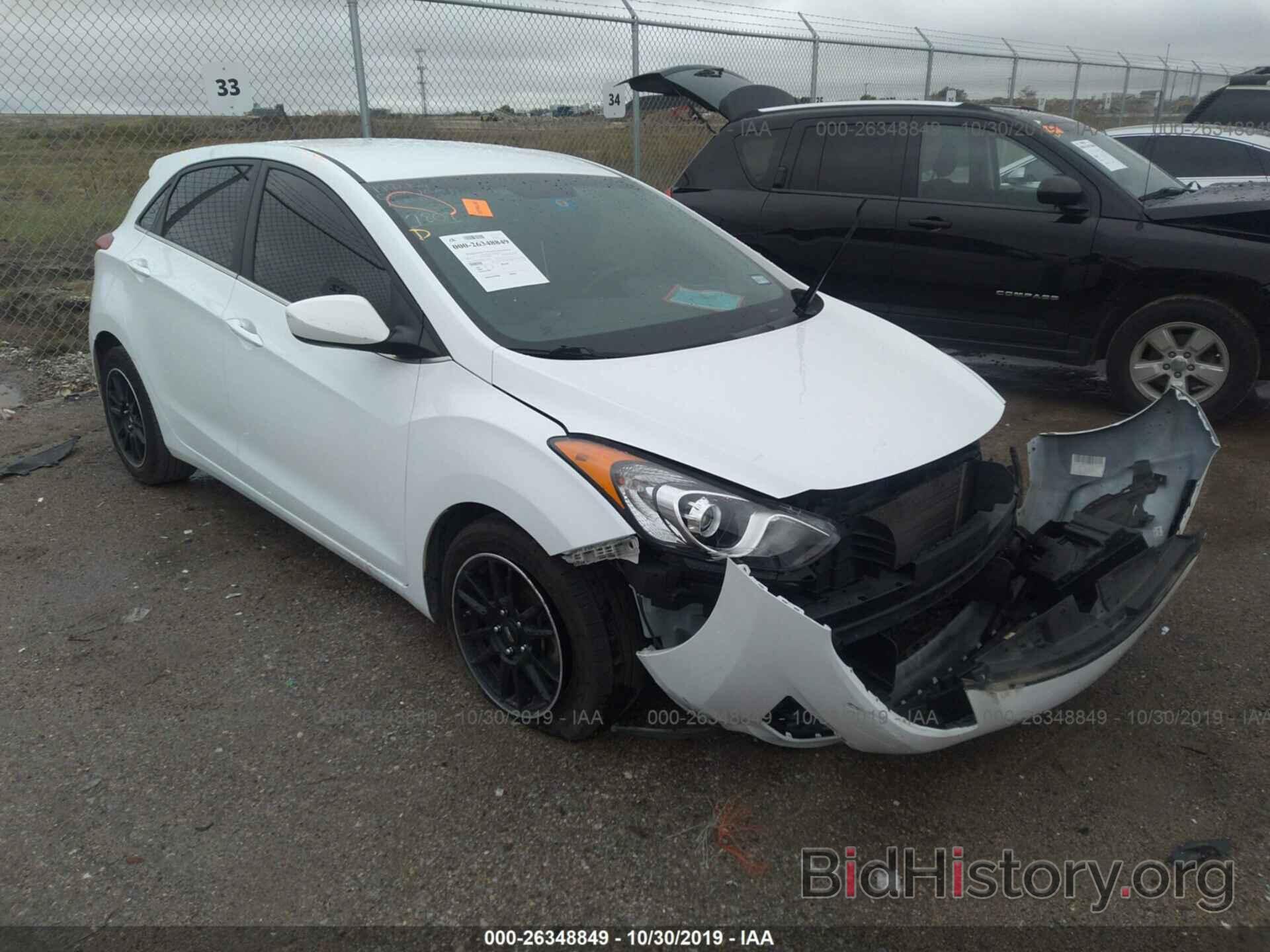 Photo KMHD35LH4HU347807 - HYUNDAI ELANTRA GT 2017