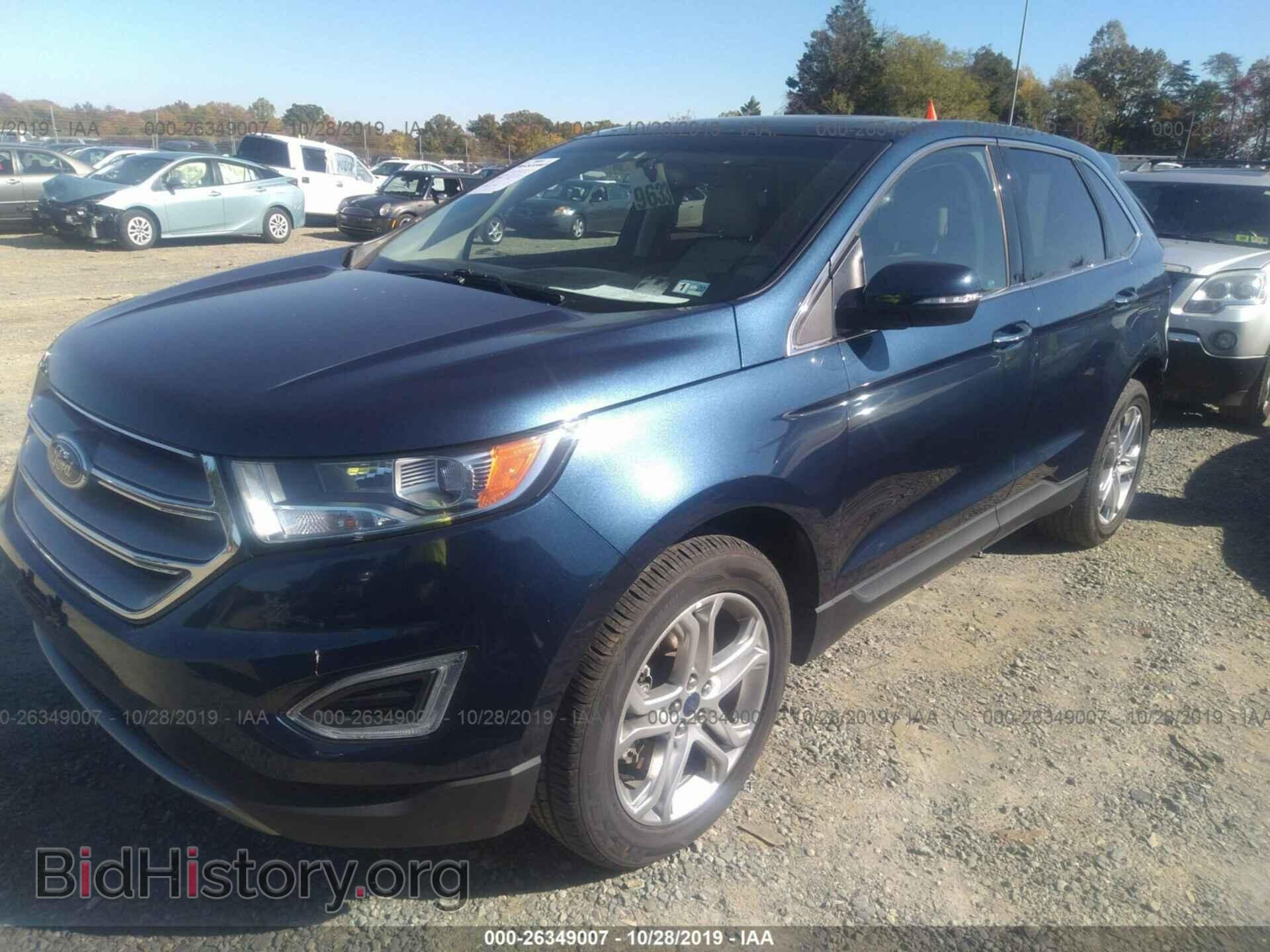 2017 FORD EDGE - VIN: 2FMPK4K9XHBB69458 - Фото 2