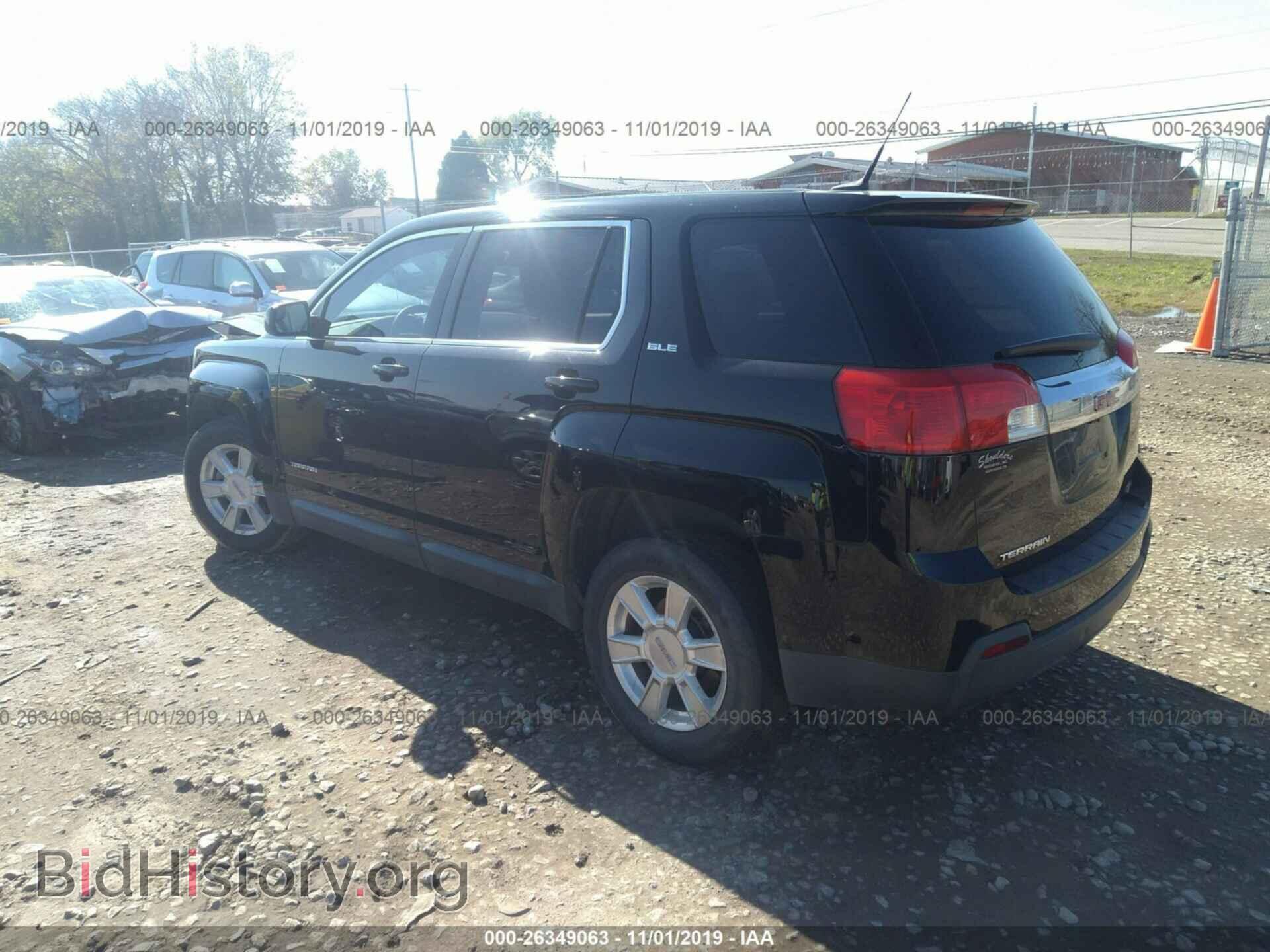 2012 GMC TERRAIN - VIN: 2GKALMEK7C6111240 - Фото 3
