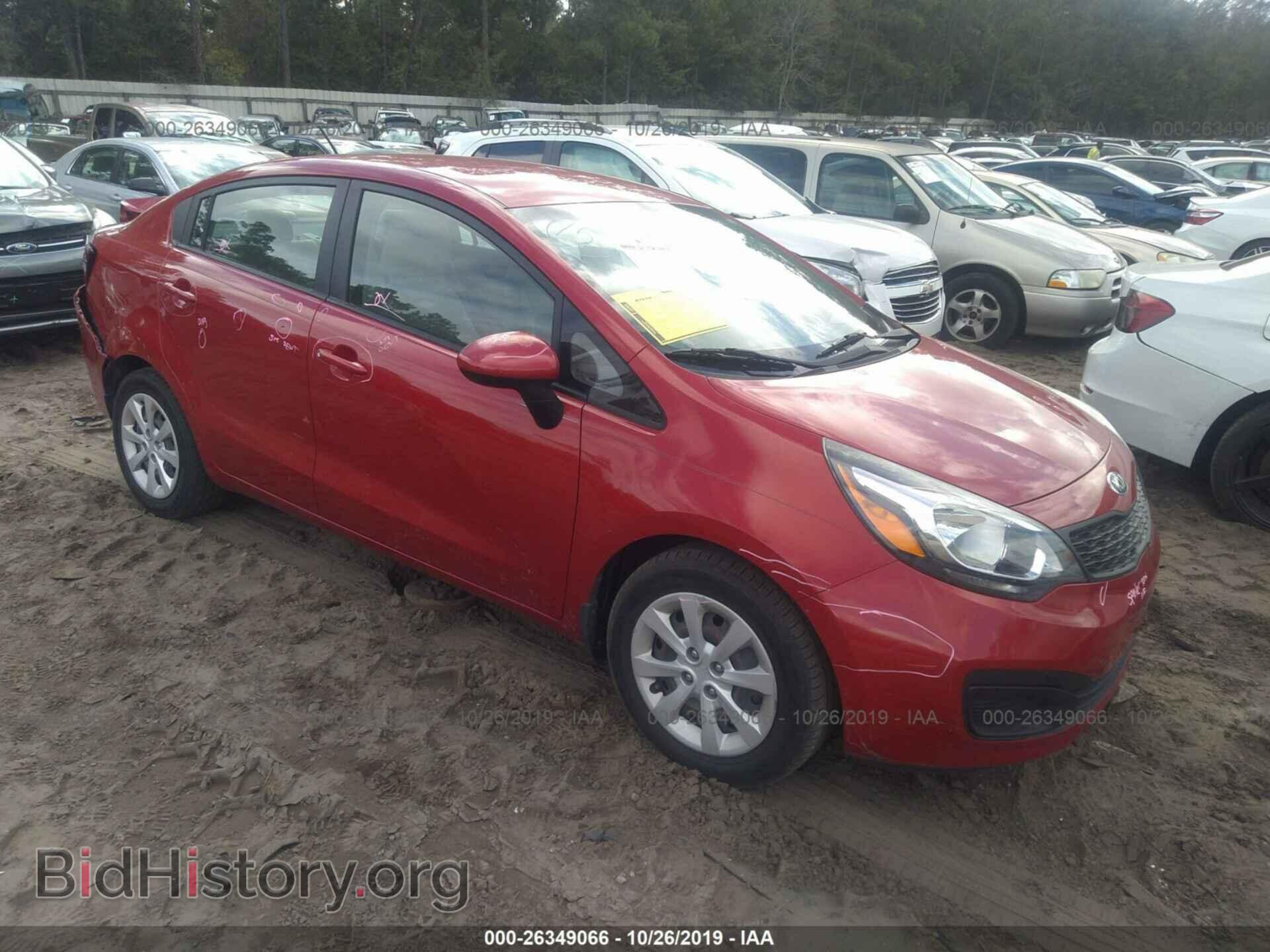 Photo KNADM4A30D6308145 - KIA RIO 2013