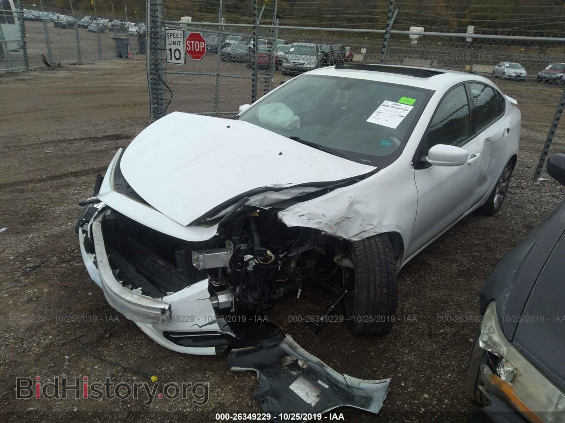 2013 DODGE DART - VIN: 1C3CDFBA7DD268718 - Фото 2