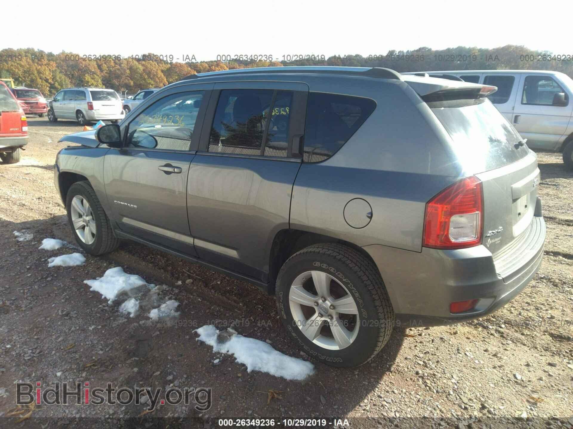 2012 JEEP COMPASS - VIN: 1C4NJDEB7CD559210 - Фото 3