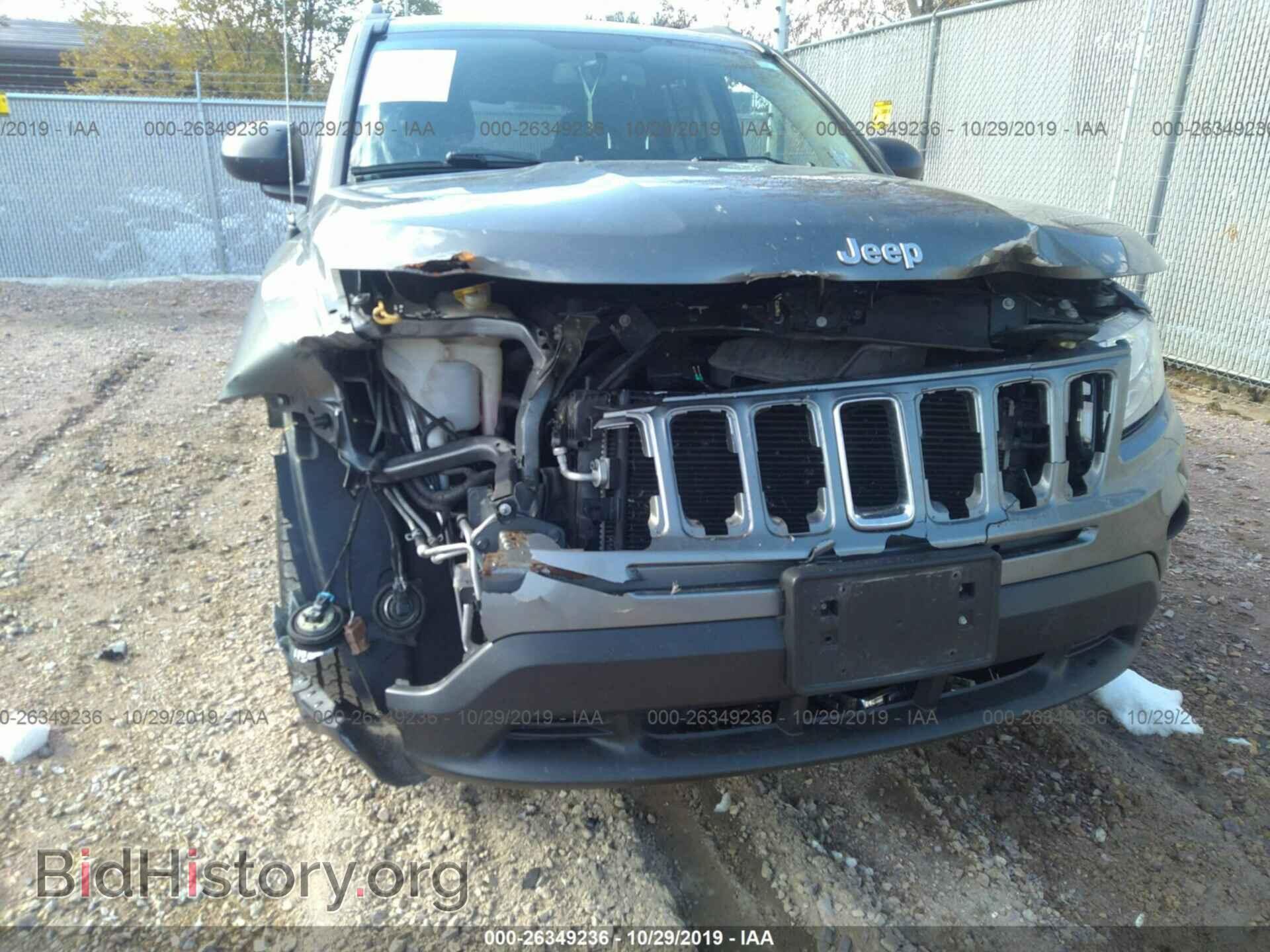 2012 JEEP COMPASS - VIN: 1C4NJDEB7CD559210 - Фото 6