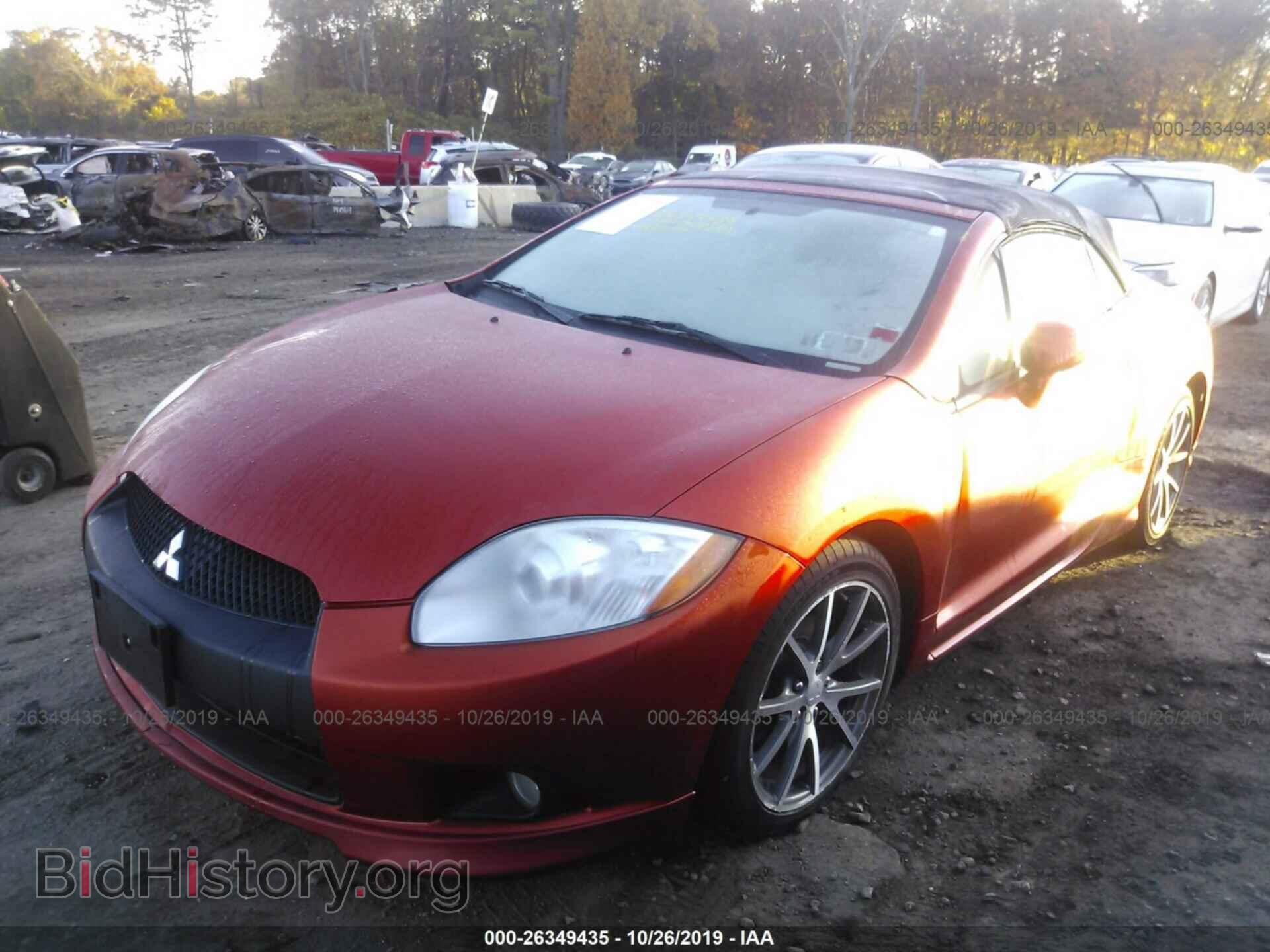 2011 MITSUBISHI ECLIPSE - VIN: 4A37L5EF2BE004375 - Photo 2
