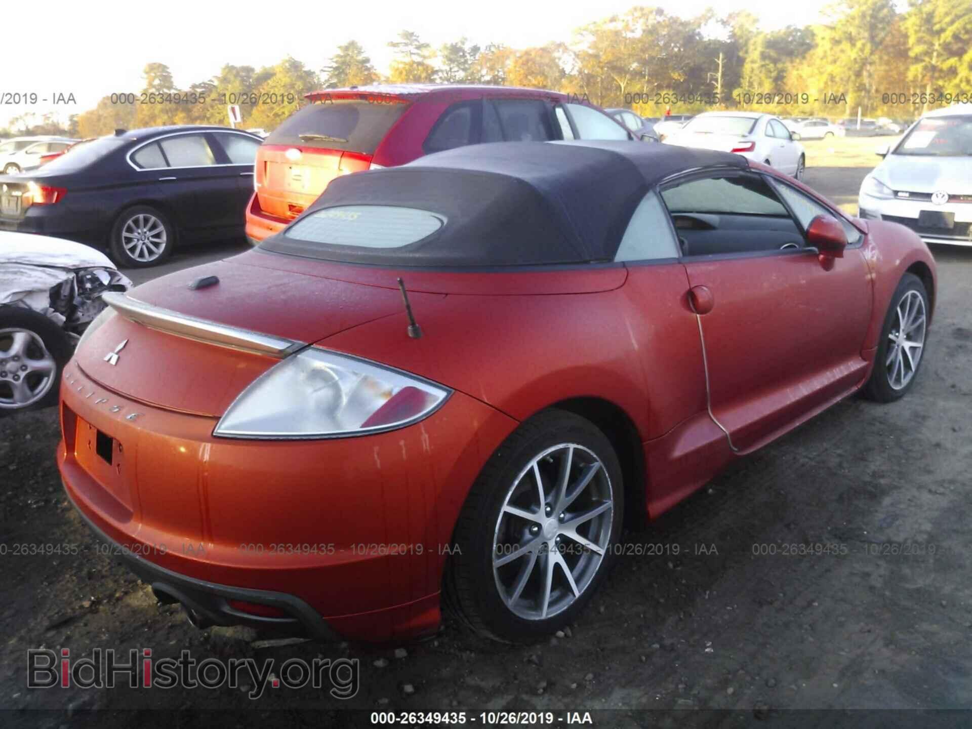 2011 MITSUBISHI ECLIPSE - VIN: 4A37L5EF2BE004375 - Photo 4