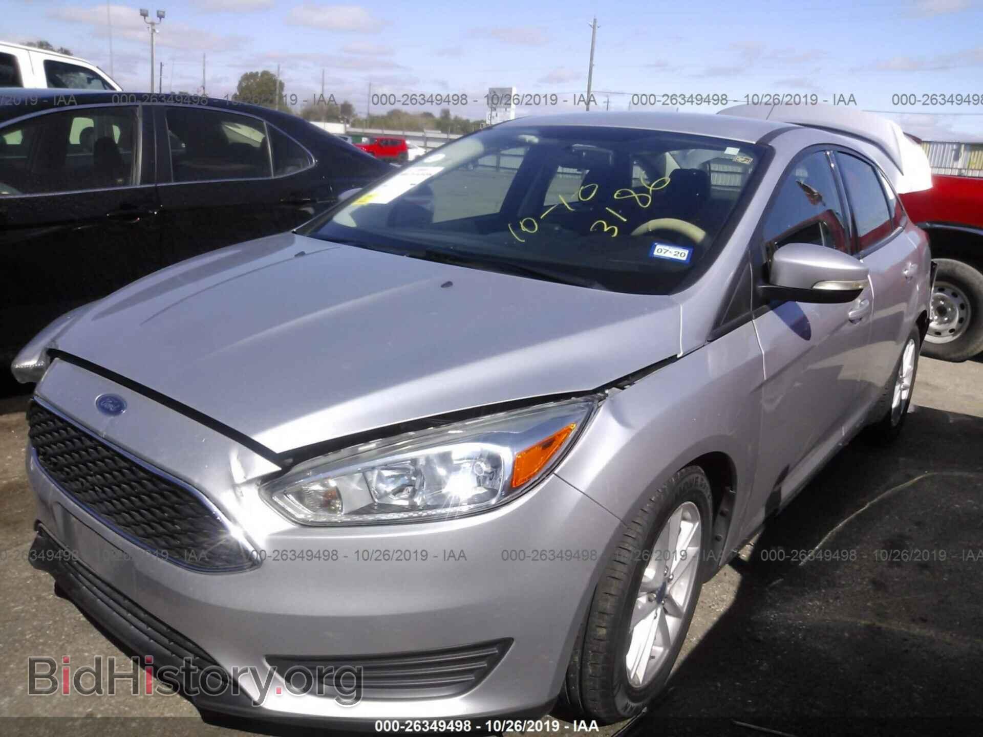 2015 FORD FOCUS - VIN: 1FADP3F29FL333186 - Фото 2
