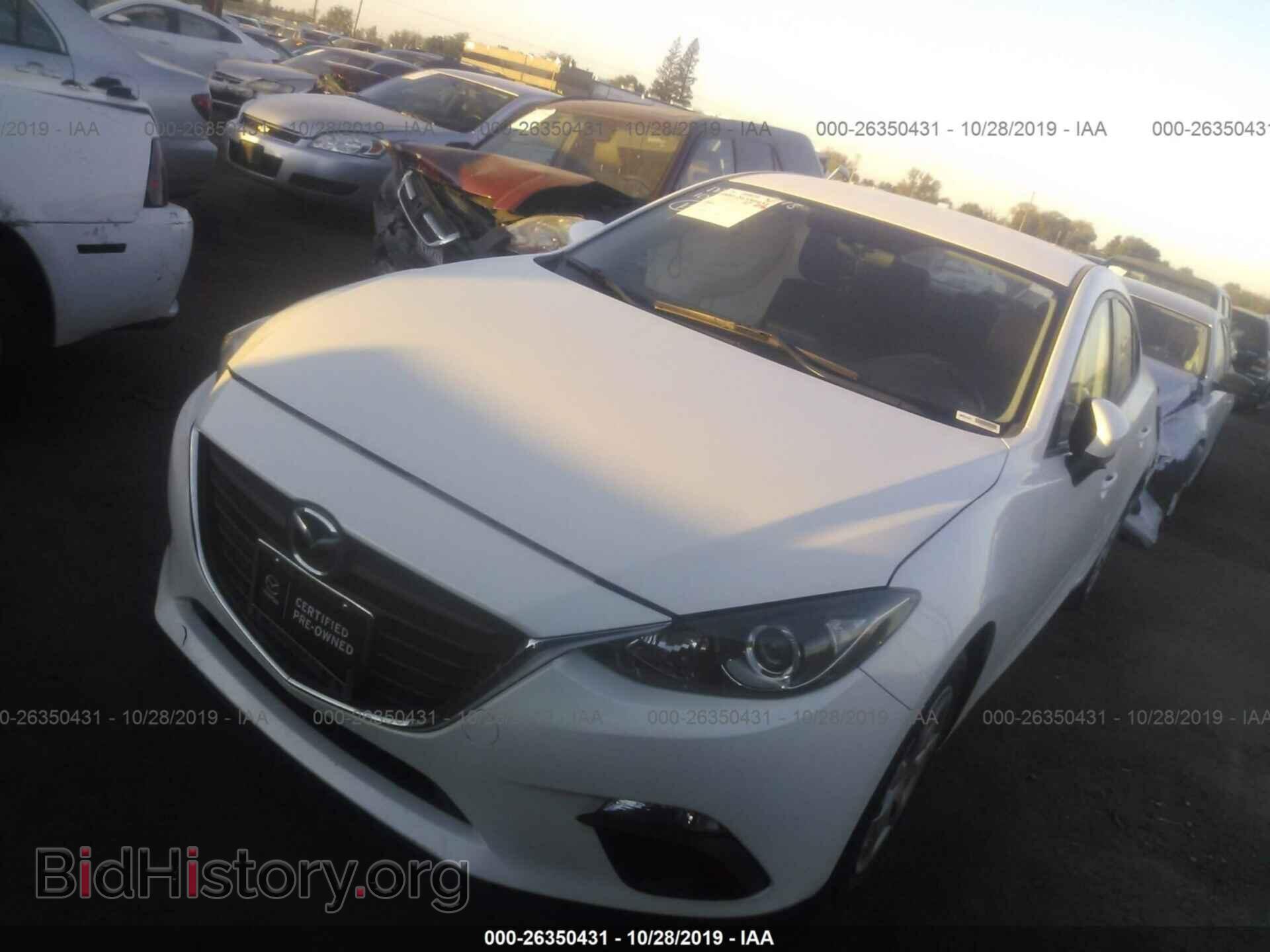 2014 MAZDA 3 - VIN: JM1BM1U70E1129920 - Фото 2