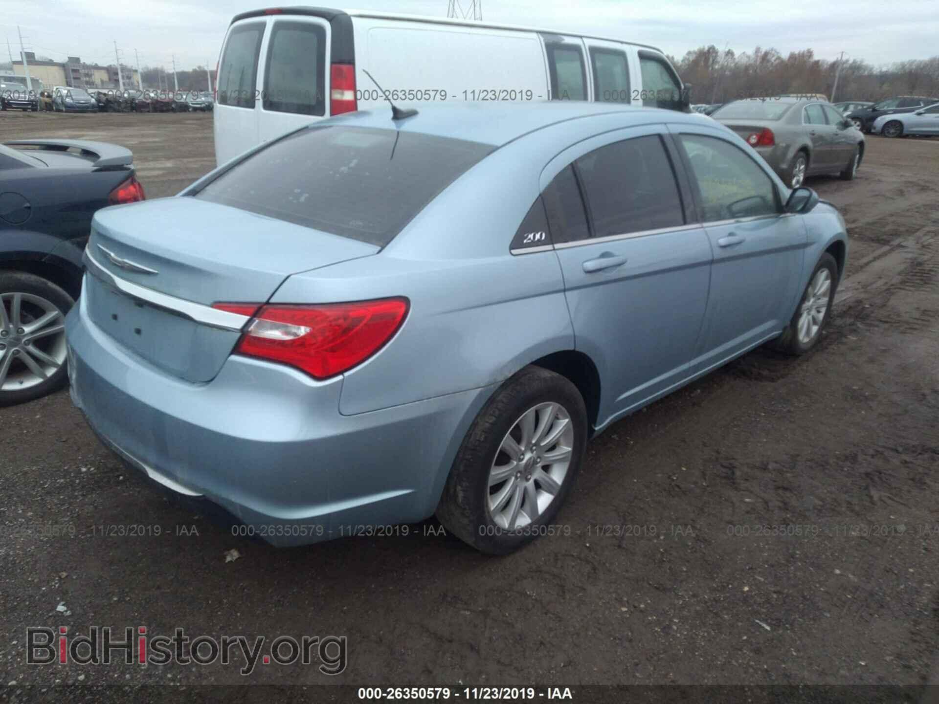 2013 CHRYSLER 200 - VIN: 1C3CCBBB0DN606104 - Photo 4