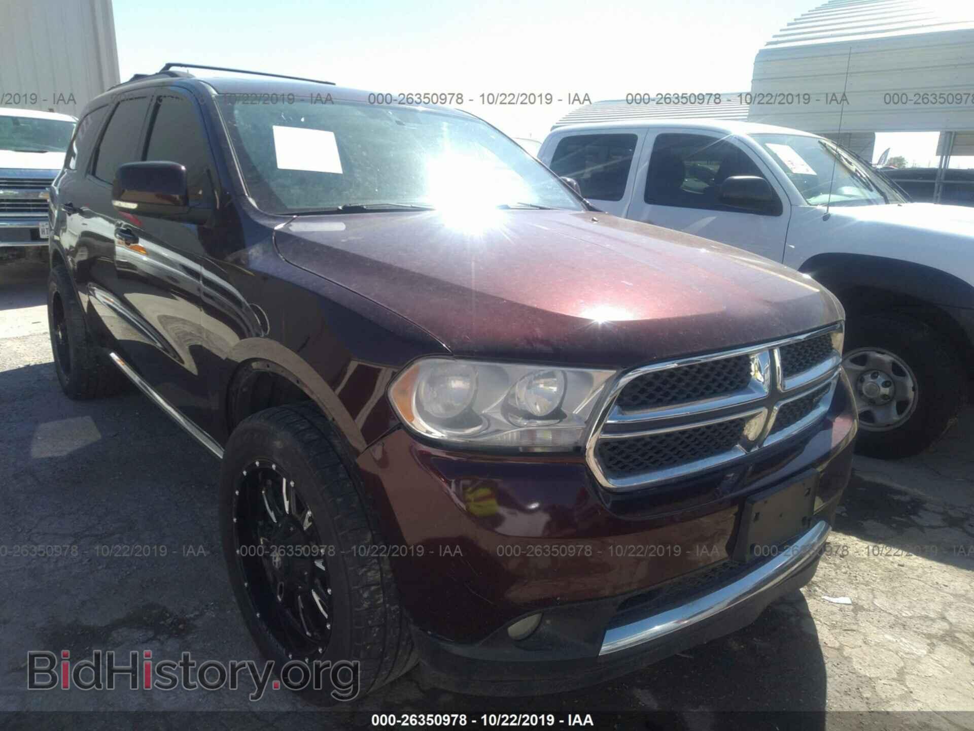 Photo 1C4RDHDG5CC261161 - DODGE DURANGO 2012