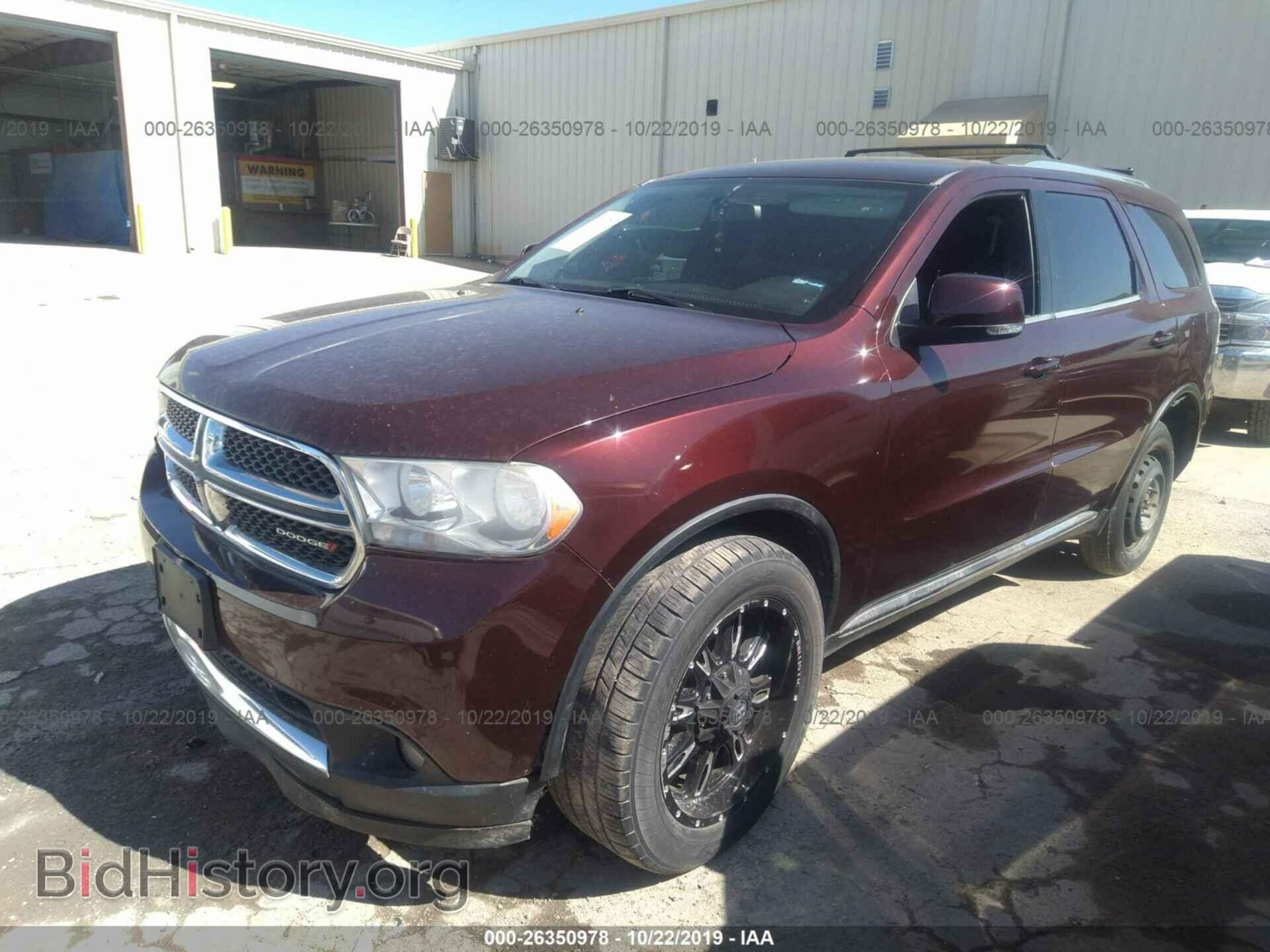 2012 DODGE DURANGO - VIN: 1C4RDHDG5CC261161 - Фото 2