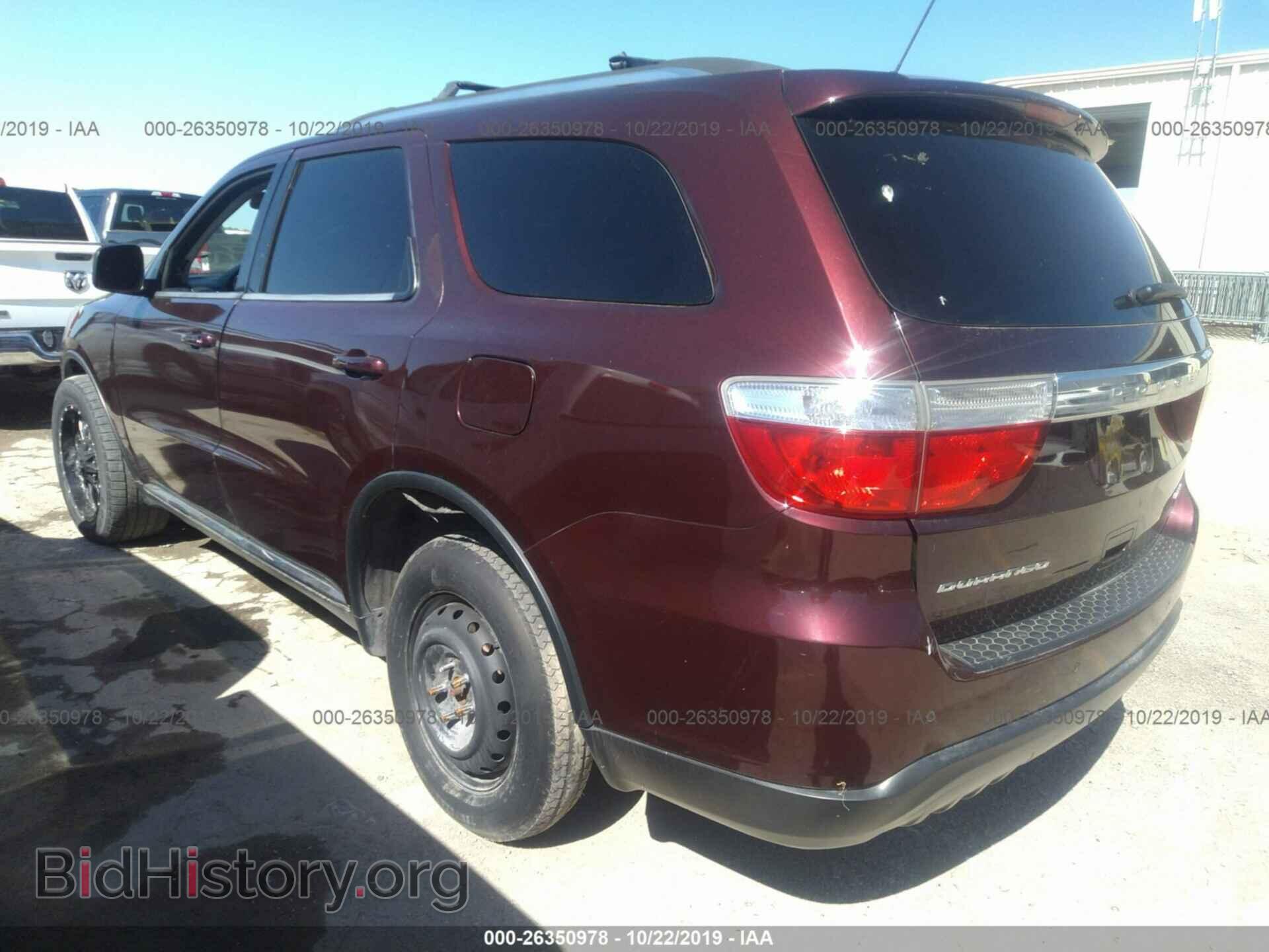 2012 DODGE DURANGO - VIN: 1C4RDHDG5CC261161 - Фото 3