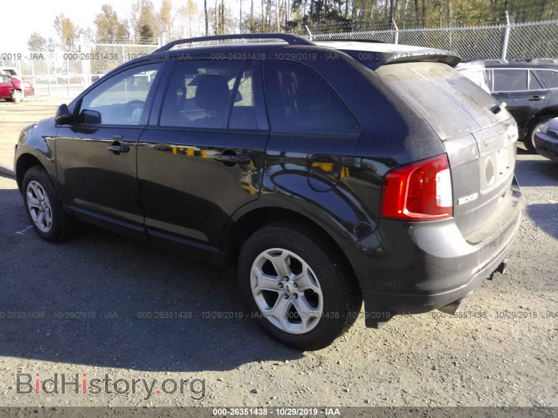 2014 FORD EDGE - VIN: 2FMDK4JC2EBB40077 - Фото 3