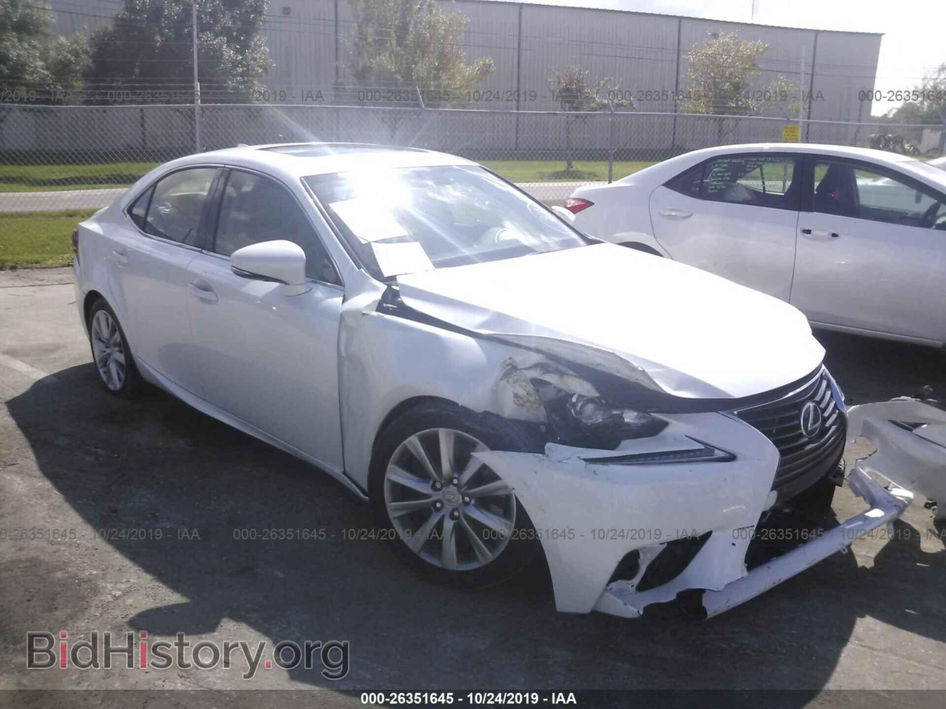 Фотография JTHBA1D28G5014635 - LEXUS IS 2016