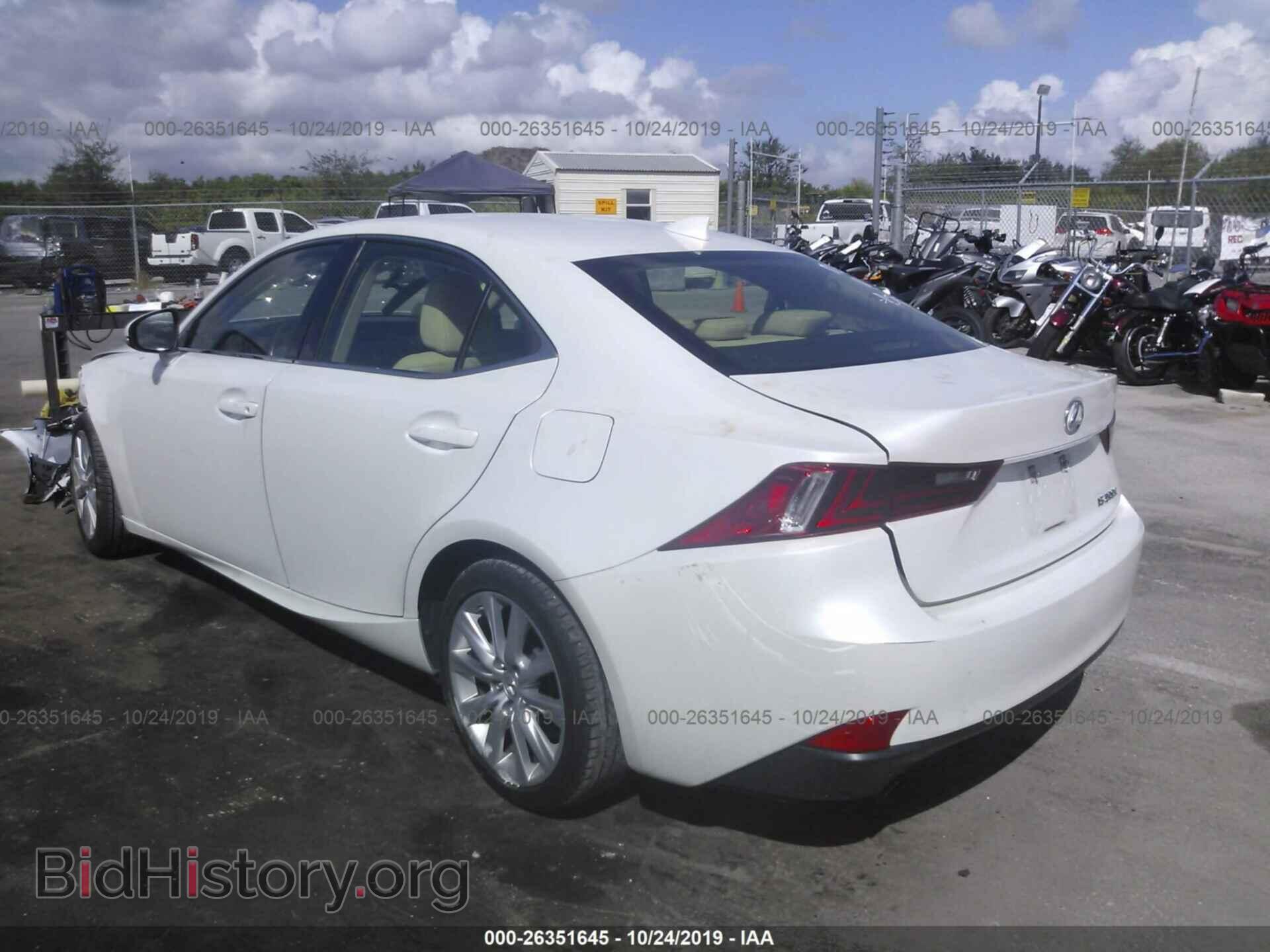 2016 LEXUS IS - VIN: JTHBA1D28G5014635 - Фото 3