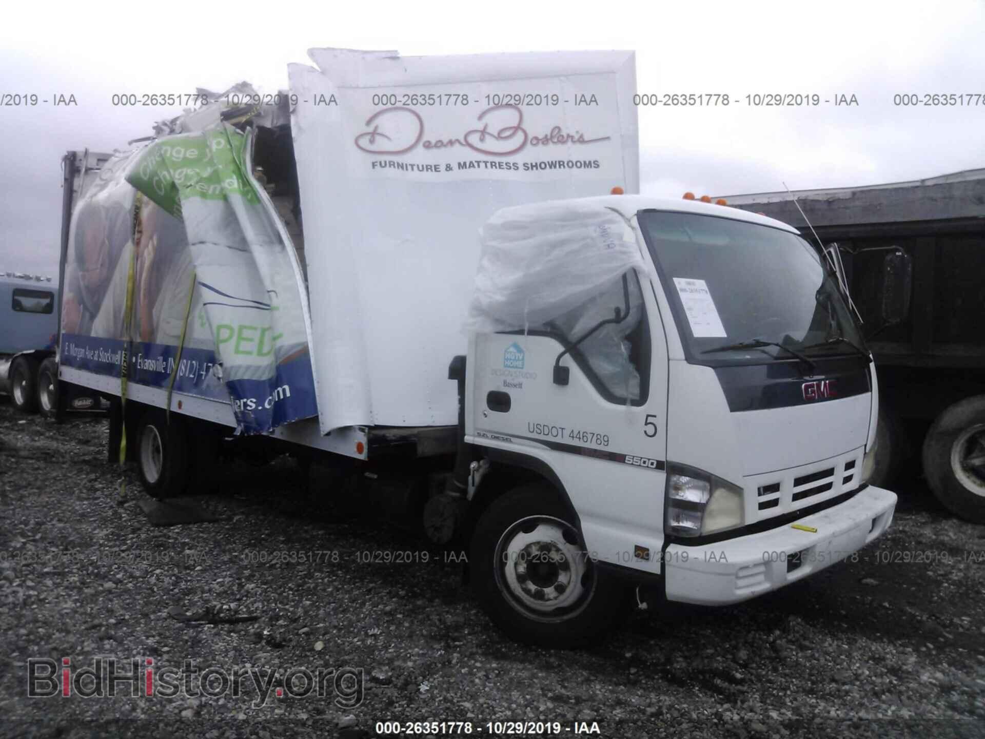 Photo J8DE5B16X67900103 - GMC 5500 2006