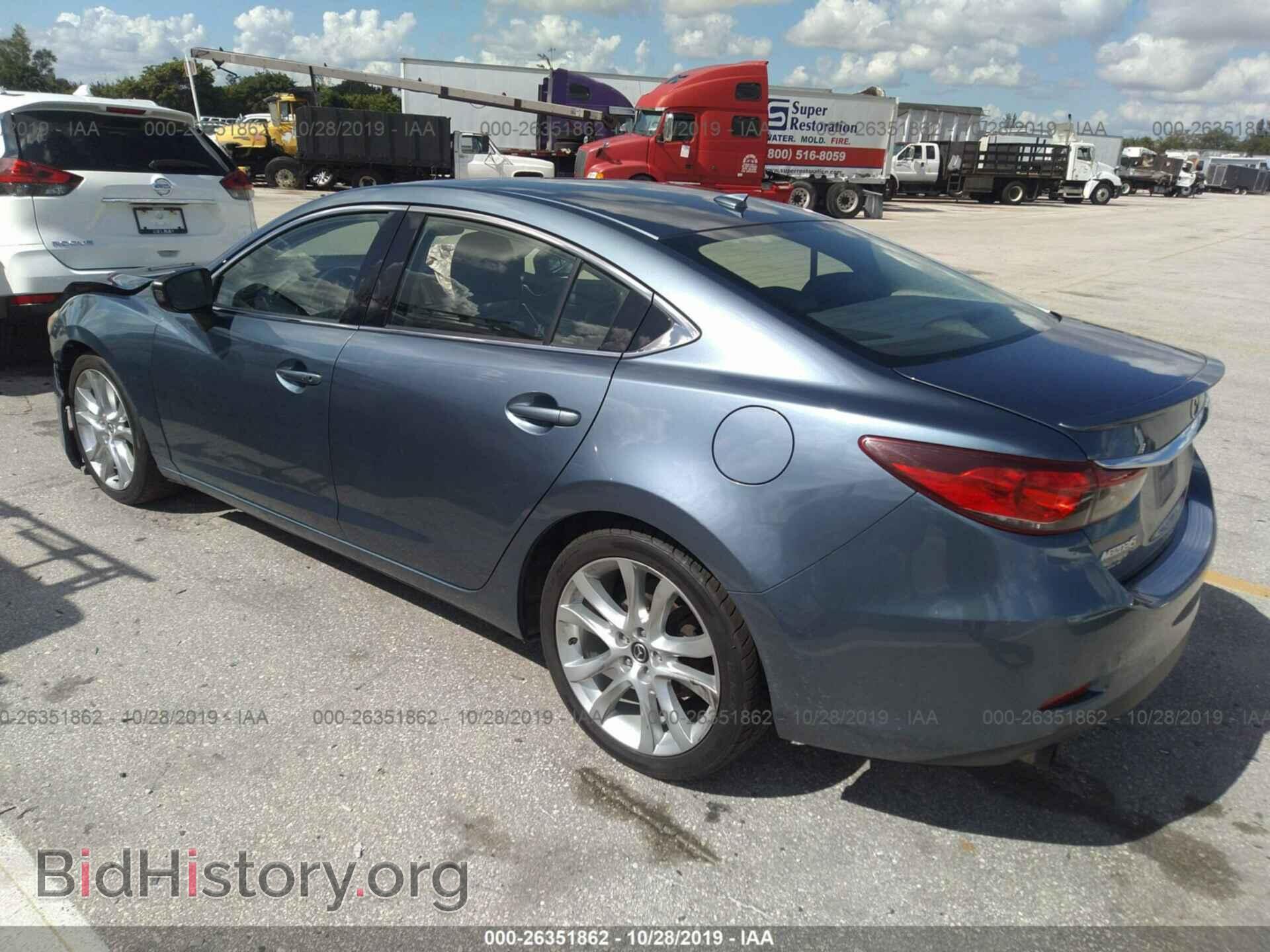 2014 MAZDA 6 - VIN: JM1GJ1W67E1120604 - Фото 3