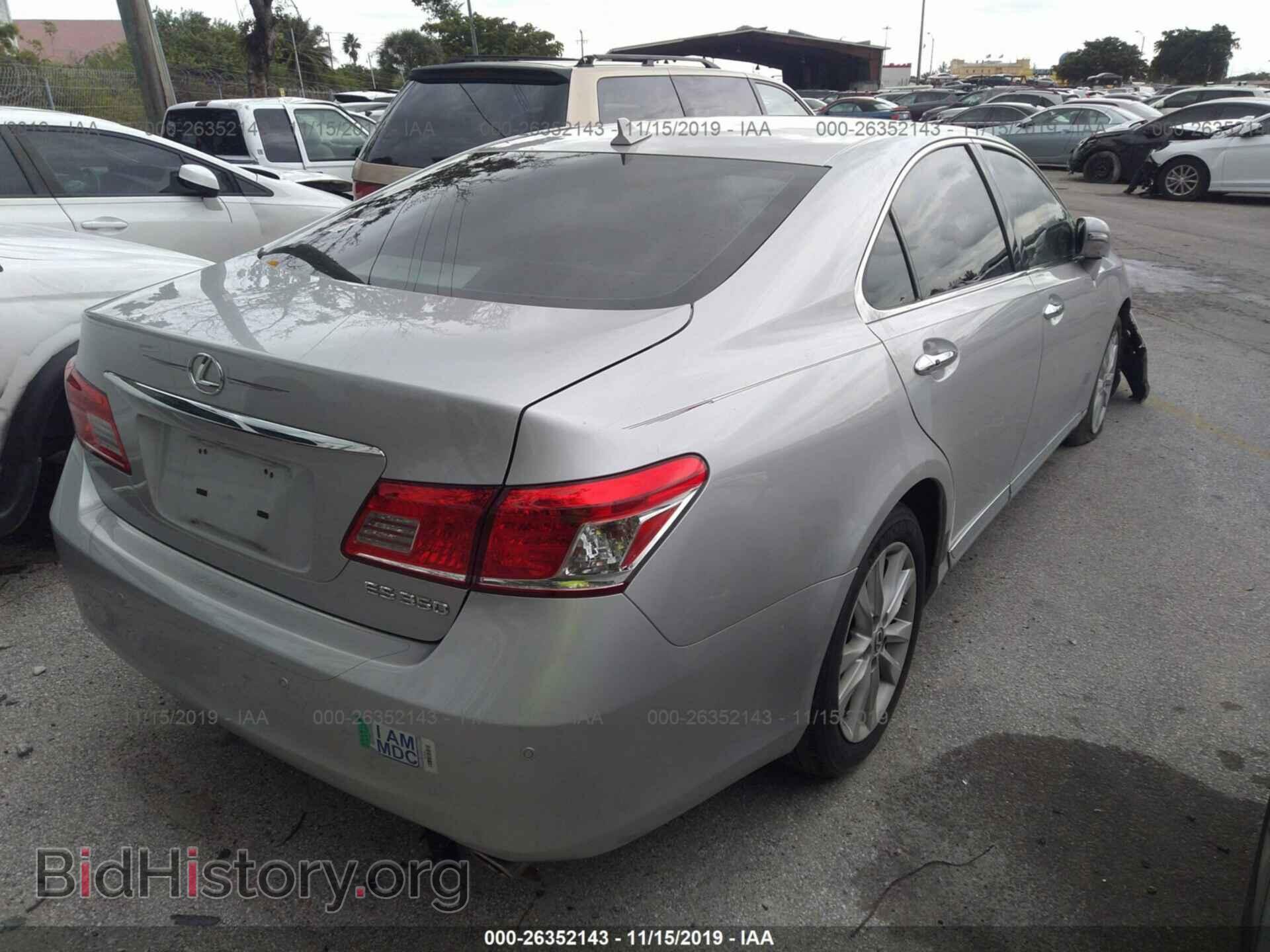 2011 LEXUS ES - VIN: JTHBK1EG2B2453833 - Photo 4