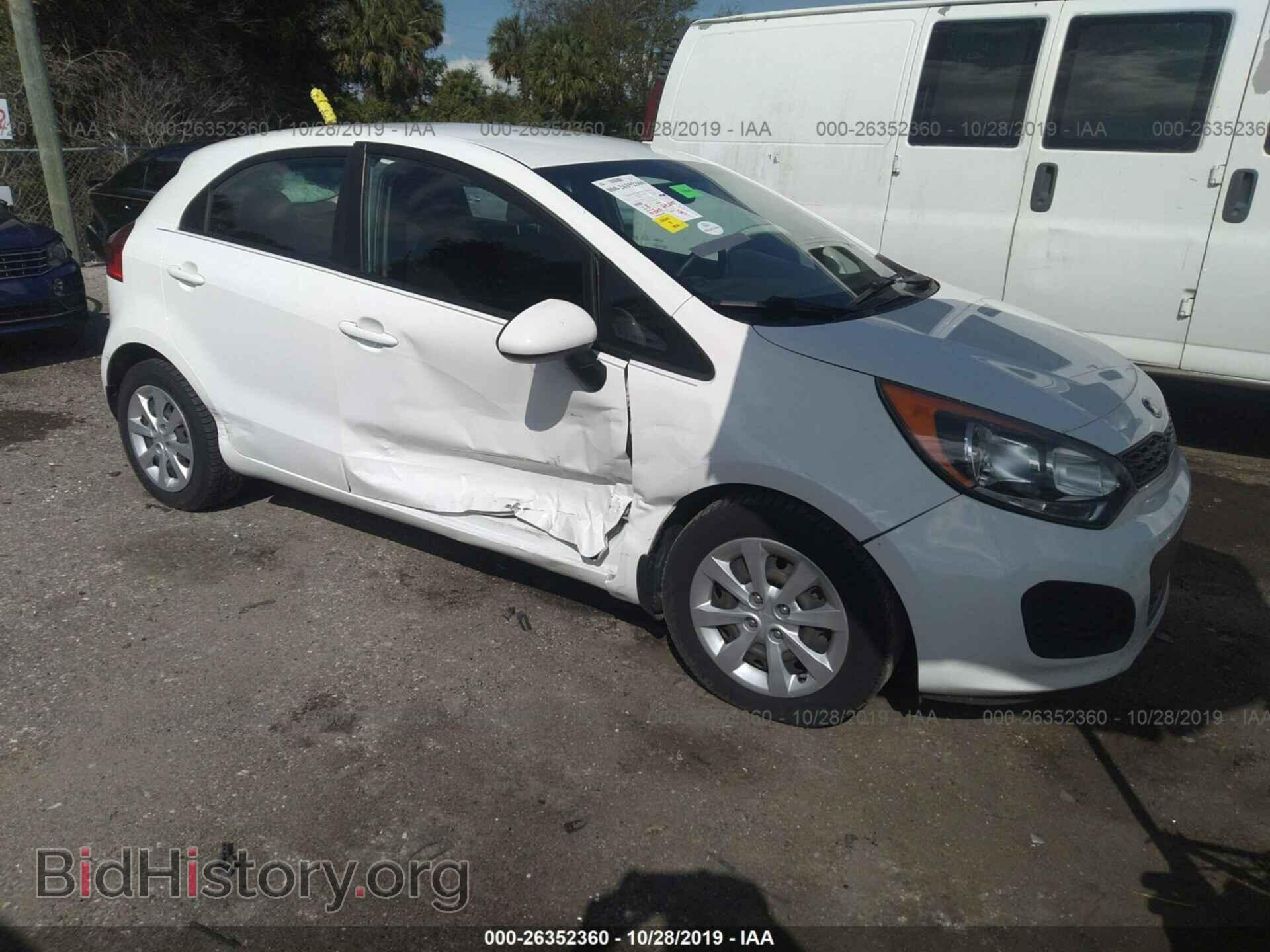 Photo KNADM5A32D6301039 - KIA RIO 2013