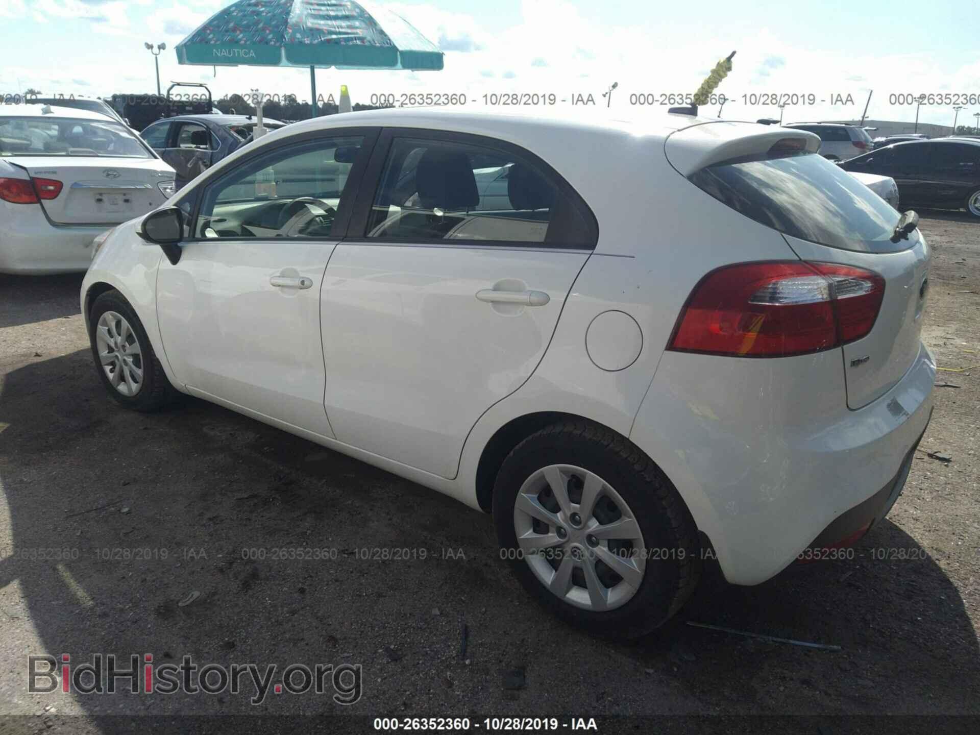 2013 KIA RIO - VIN: KNADM5A32D6301039 - Фото 3