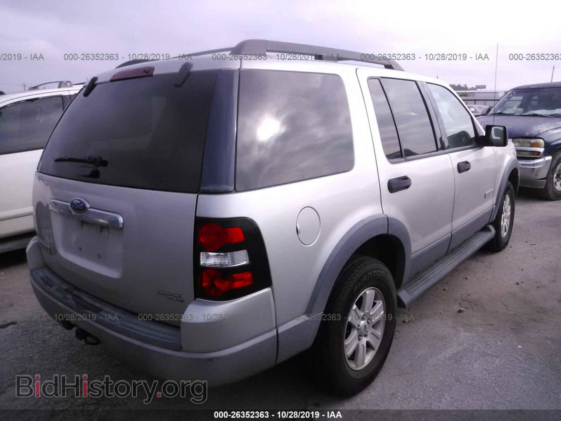 2006 FORD EXPLORER - VIN: 1FMEU63E16UA17729 - Фото 4