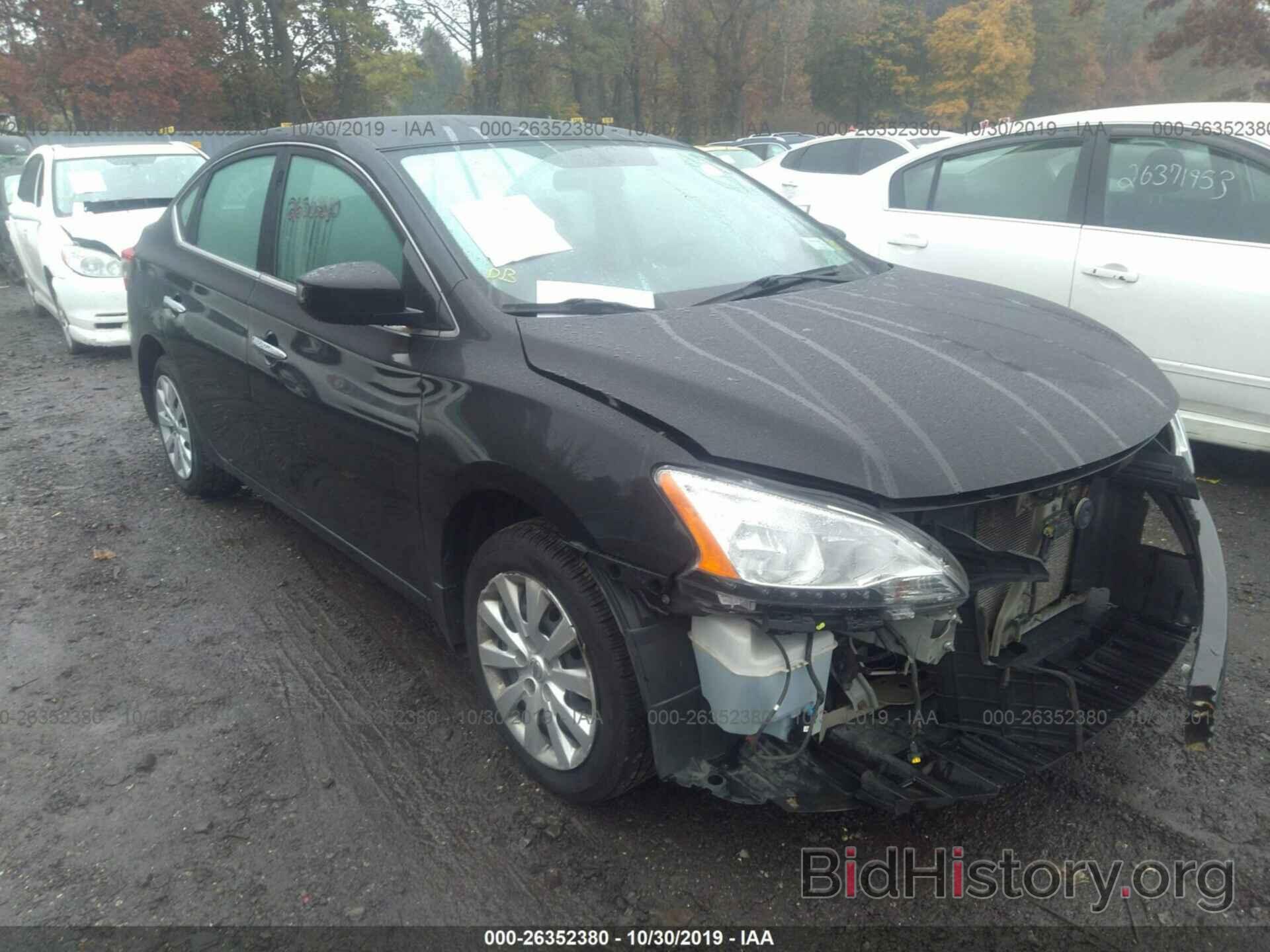 Photo 3N1AB7AP8EL682870 - NISSAN SENTRA 2014