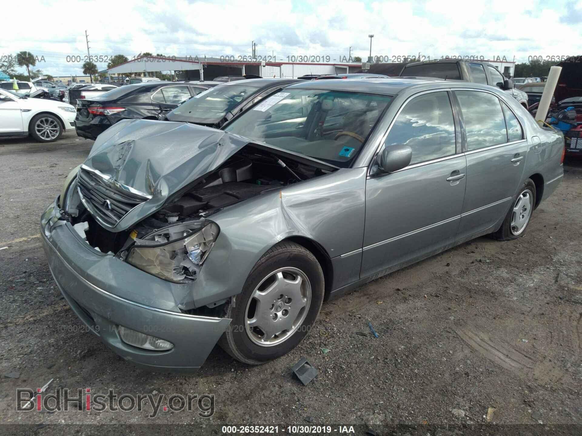 2002 LEXUS LS - VIN: JTHBN30F420082218 - Фото 2