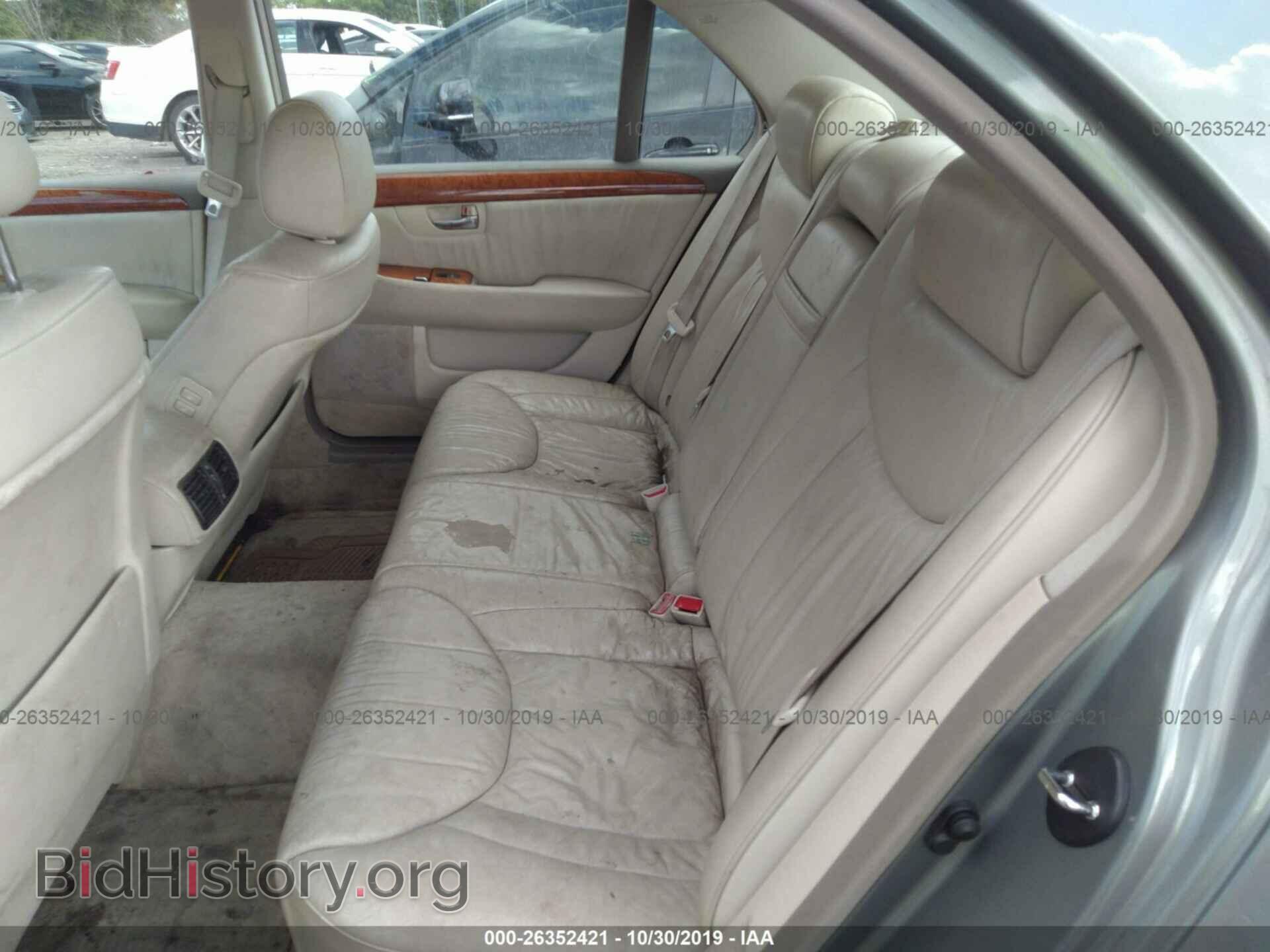 2002 LEXUS LS - VIN: JTHBN30F420082218 - Фото 8