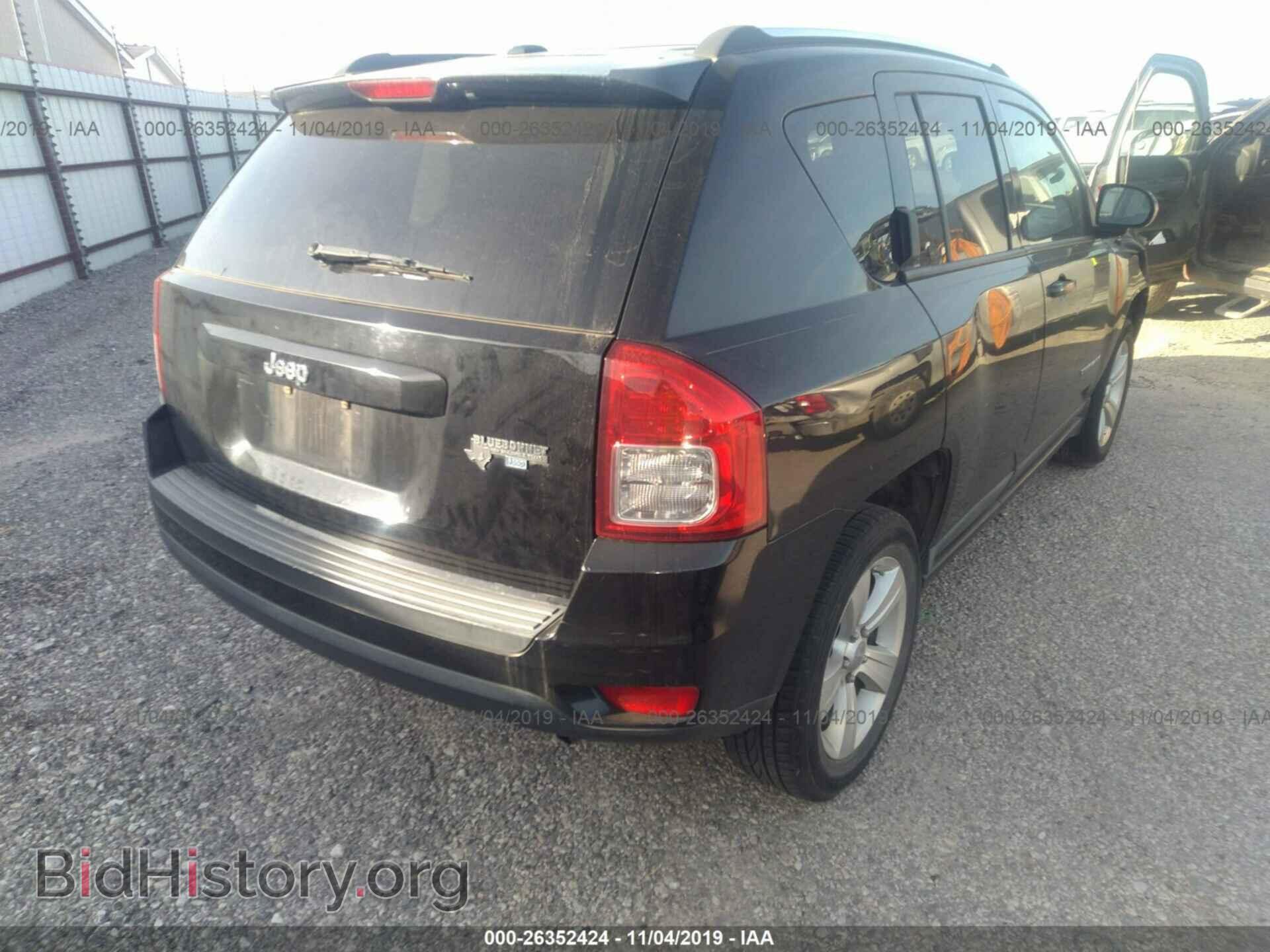 2012 JEEP COMPASS - VIN: 1C4NJCBA2CD503441 - Фото 4