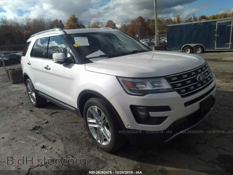 2016 Ford EXPLORER Limited (VIN 1FM5K8F89GGB38712) — фото 1 из 11, IAAI, повреждение: угон