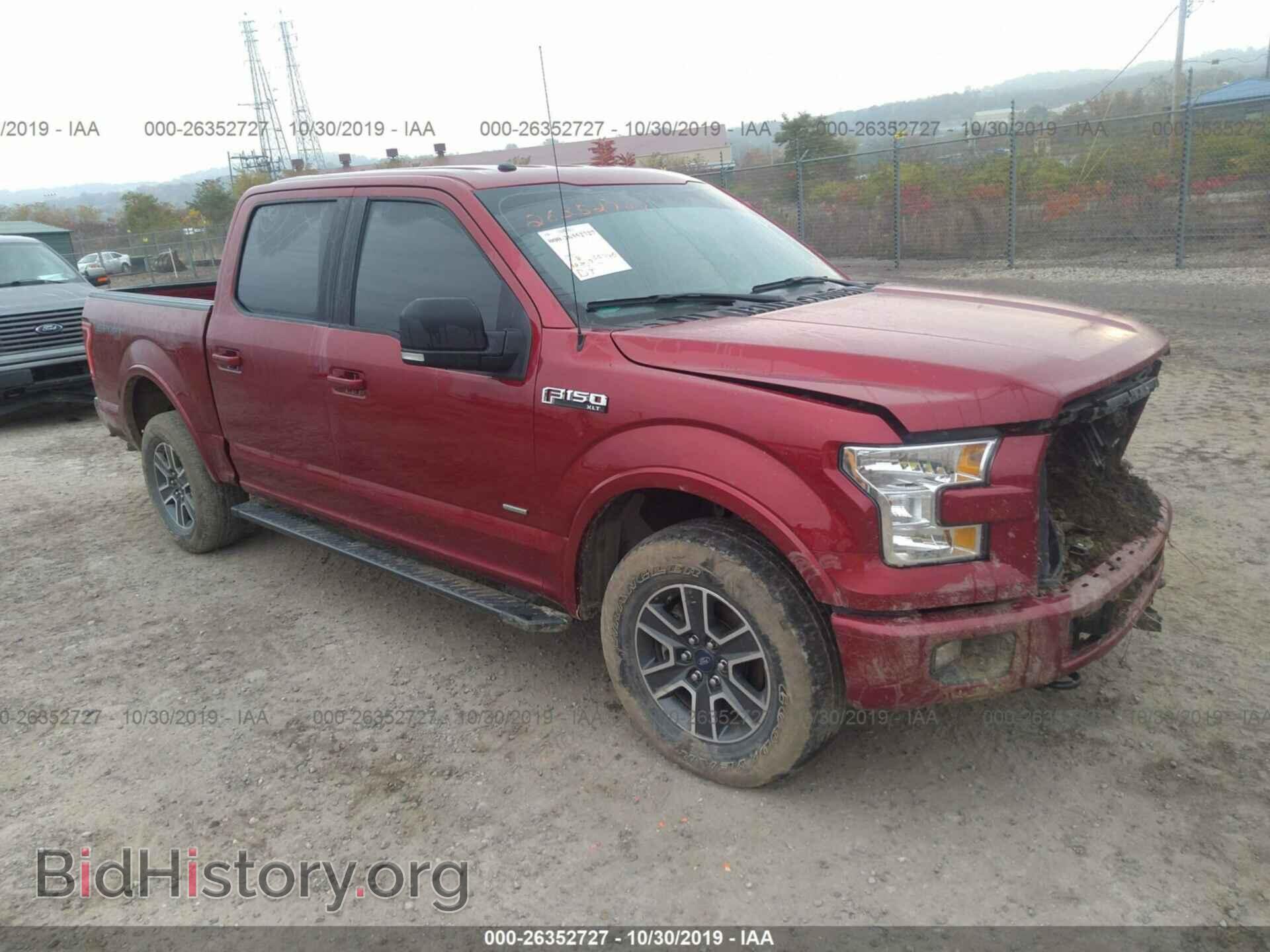 Фотография 1FTEW1EP9GFC81898 - FORD F150 2016