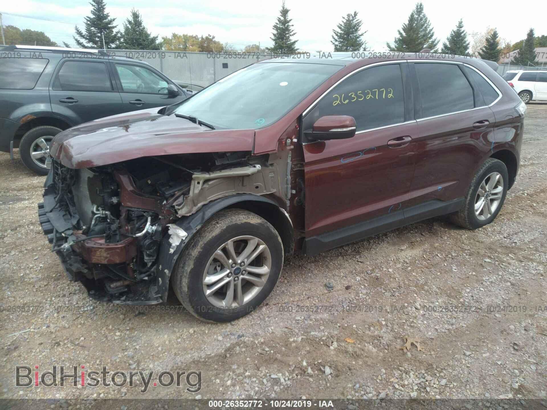 2015 FORD EDGE - VIN: 2FMTK4J92FBB41408 - Фото 2