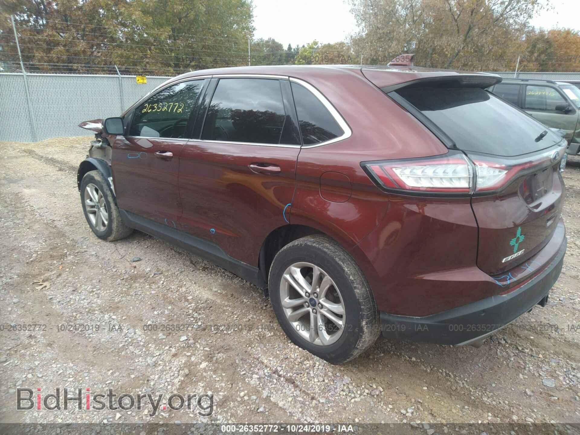 2015 FORD EDGE - VIN: 2FMTK4J92FBB41408 - Фото 3