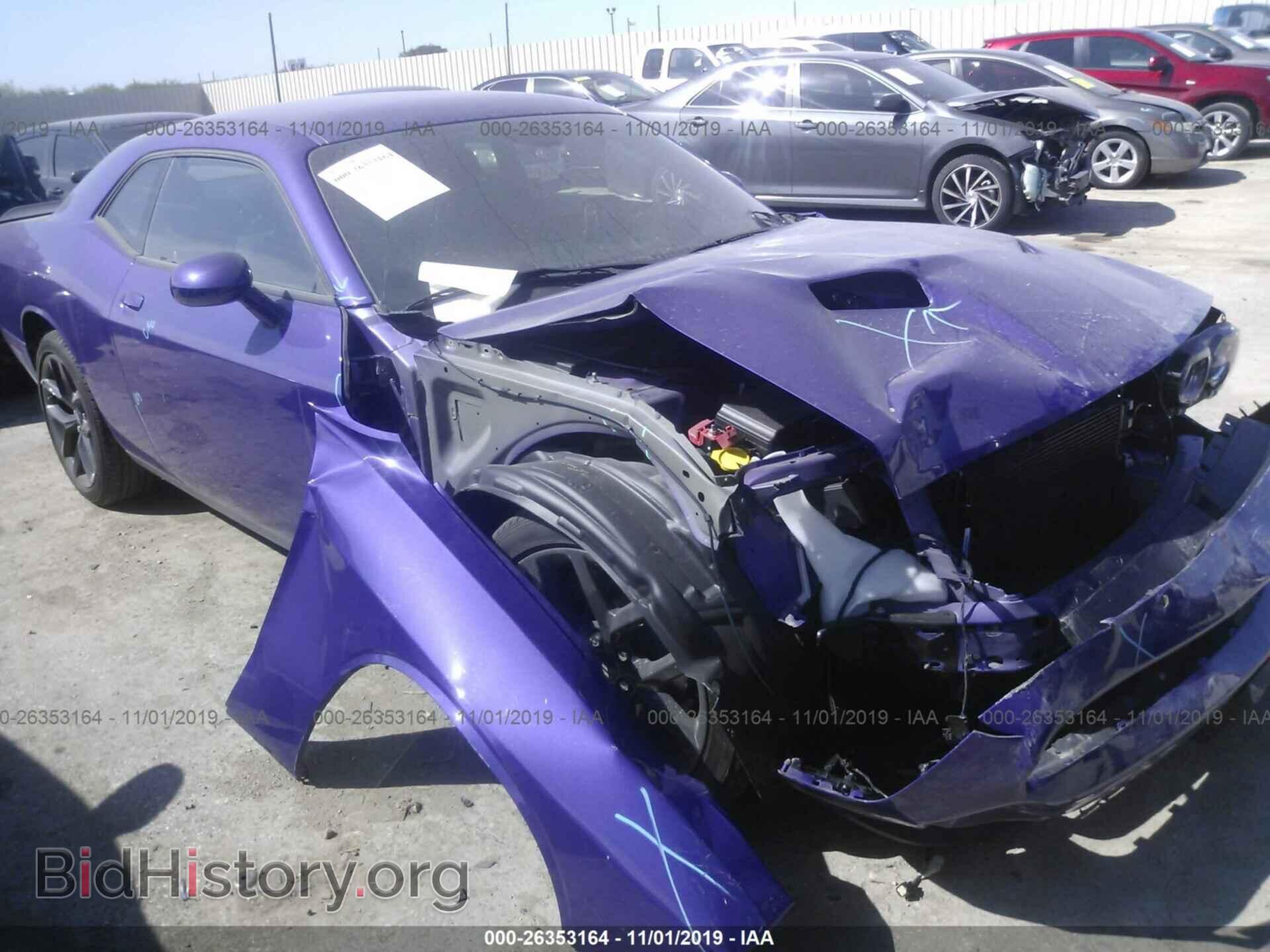 Фотография 2C3CDZAG4KH596315 - DODGE CHALLENGER 2019