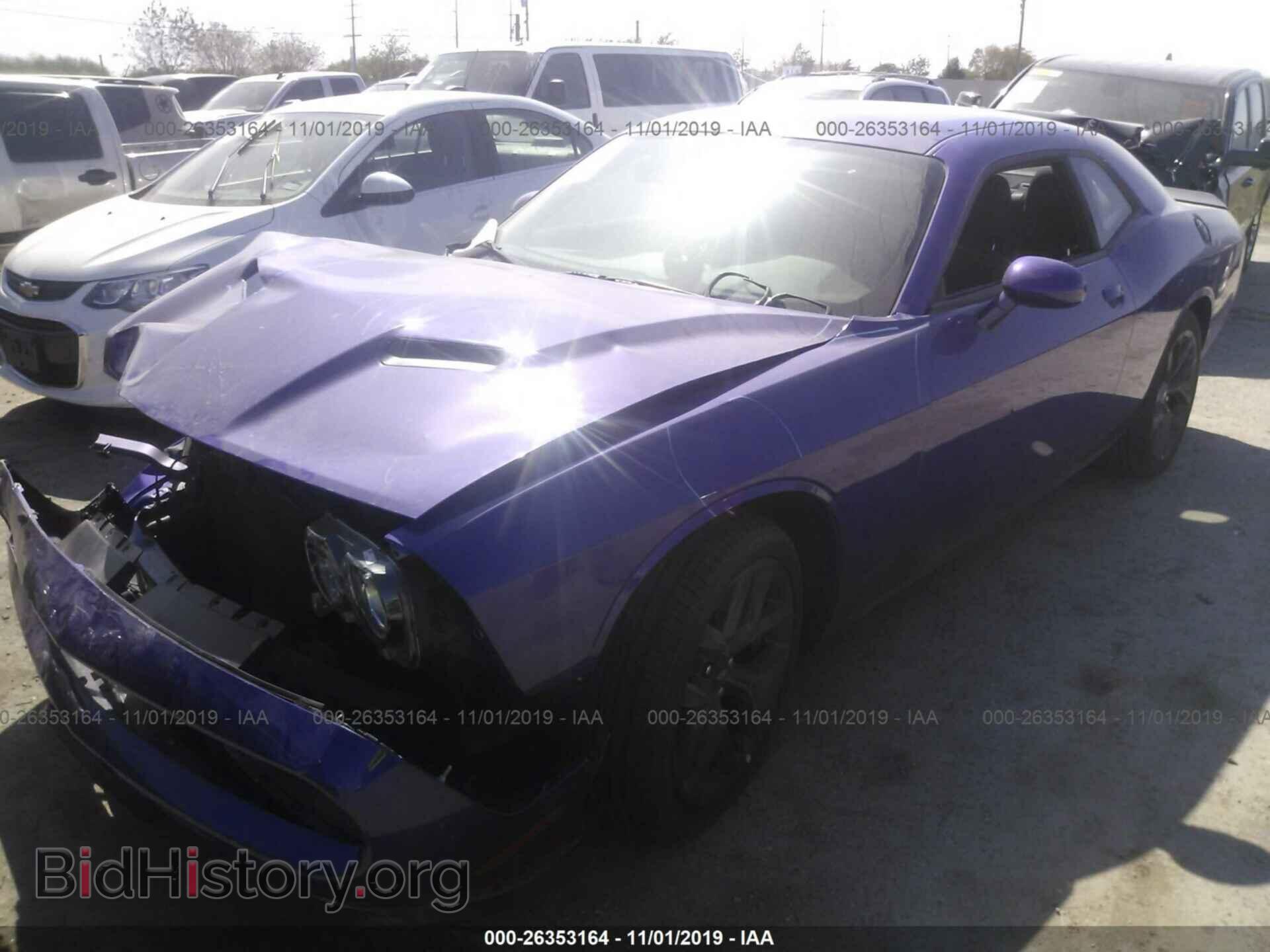 2019 DODGE CHALLENGER - VIN: 2C3CDZAG4KH596315 - Фото 2