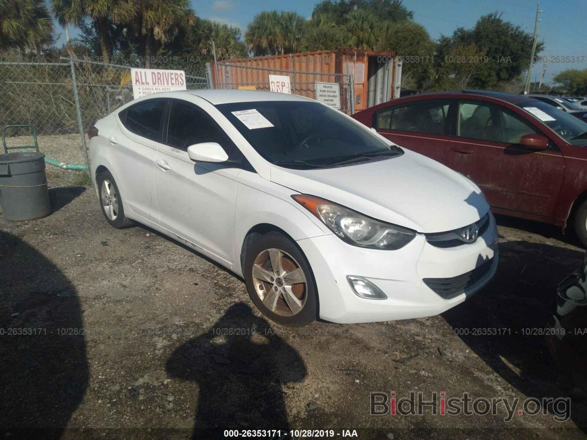 Фотография 5NPDH4AE3CH089744 - HYUNDAI ELANTRA 2012