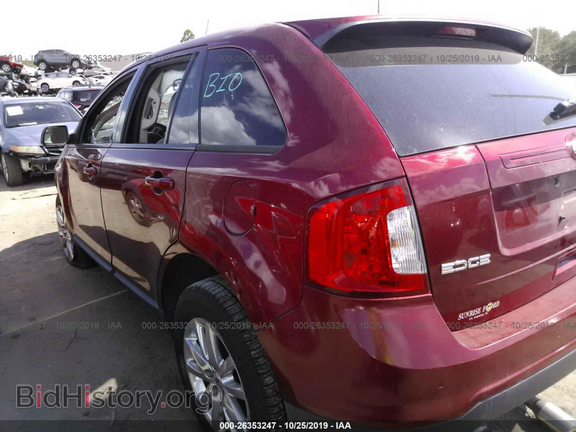 2014 FORD EDGE - VIN: 2FMDK3JC2EBA98973 - Фото 3