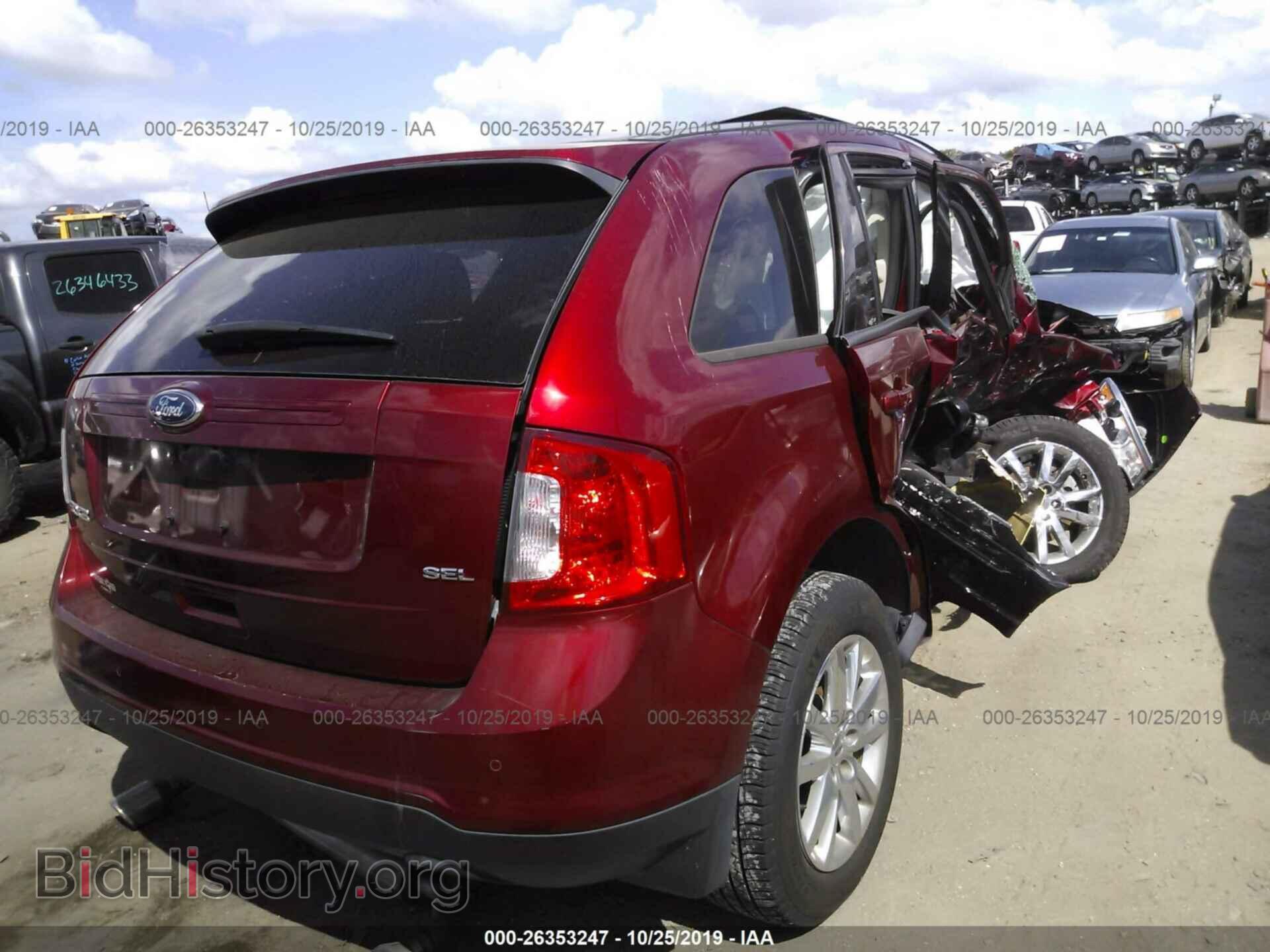 2014 FORD EDGE - VIN: 2FMDK3JC2EBA98973 - Фото 4