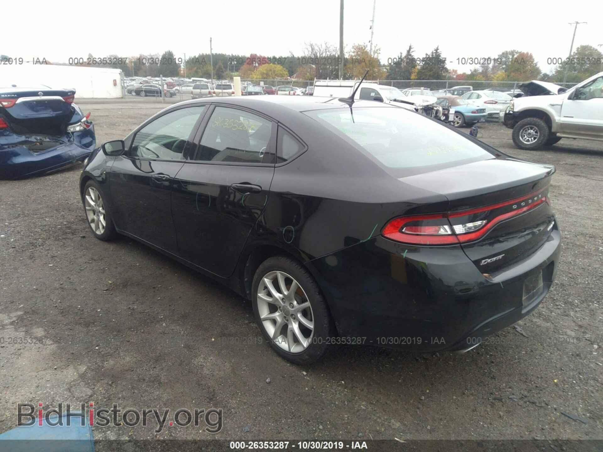 2013 DODGE DART - VIN: 1C3CDFBA2DD261269 - Фото 3