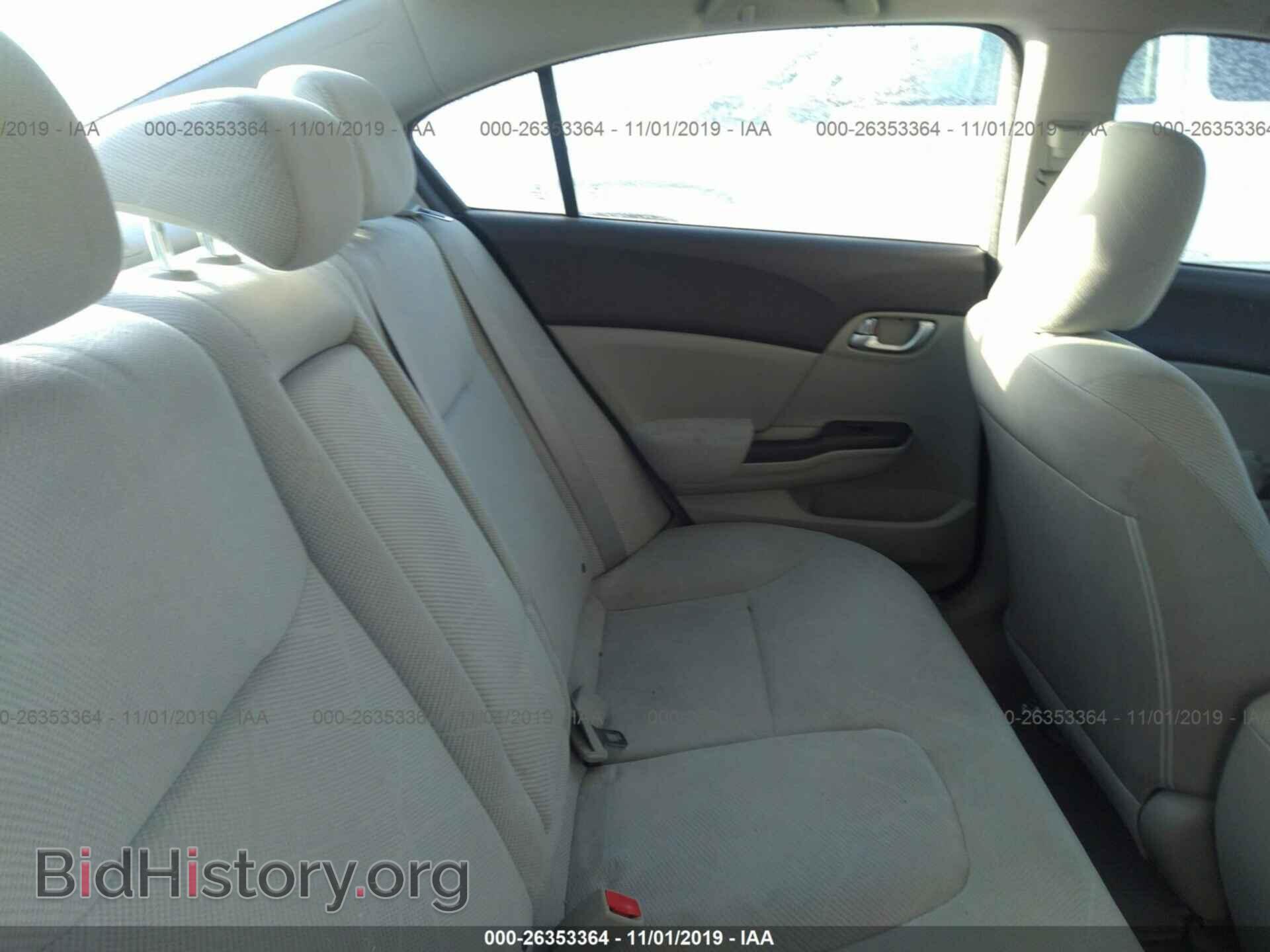 2012 HONDA CIVIC - VIN: 19XFB2F83CE338856 - Фото 8