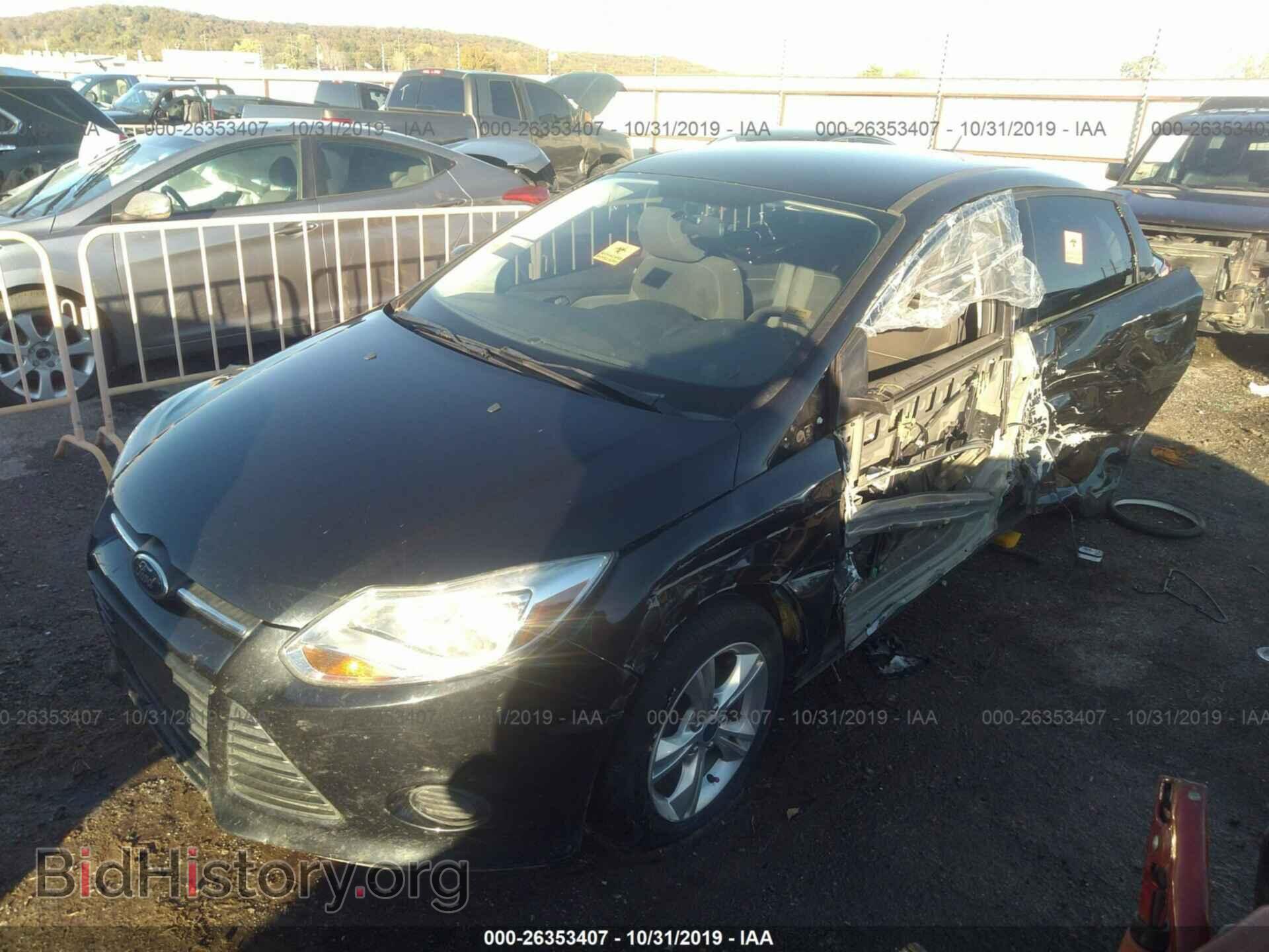 2013 FORD FOCUS - VIN: 1FADP3F27DL343566 - Фото 2