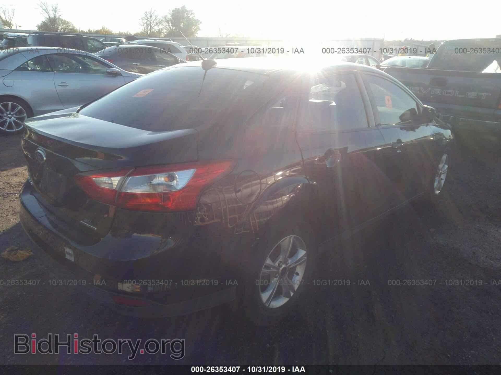 2013 FORD FOCUS - VIN: 1FADP3F27DL343566 - Фото 4