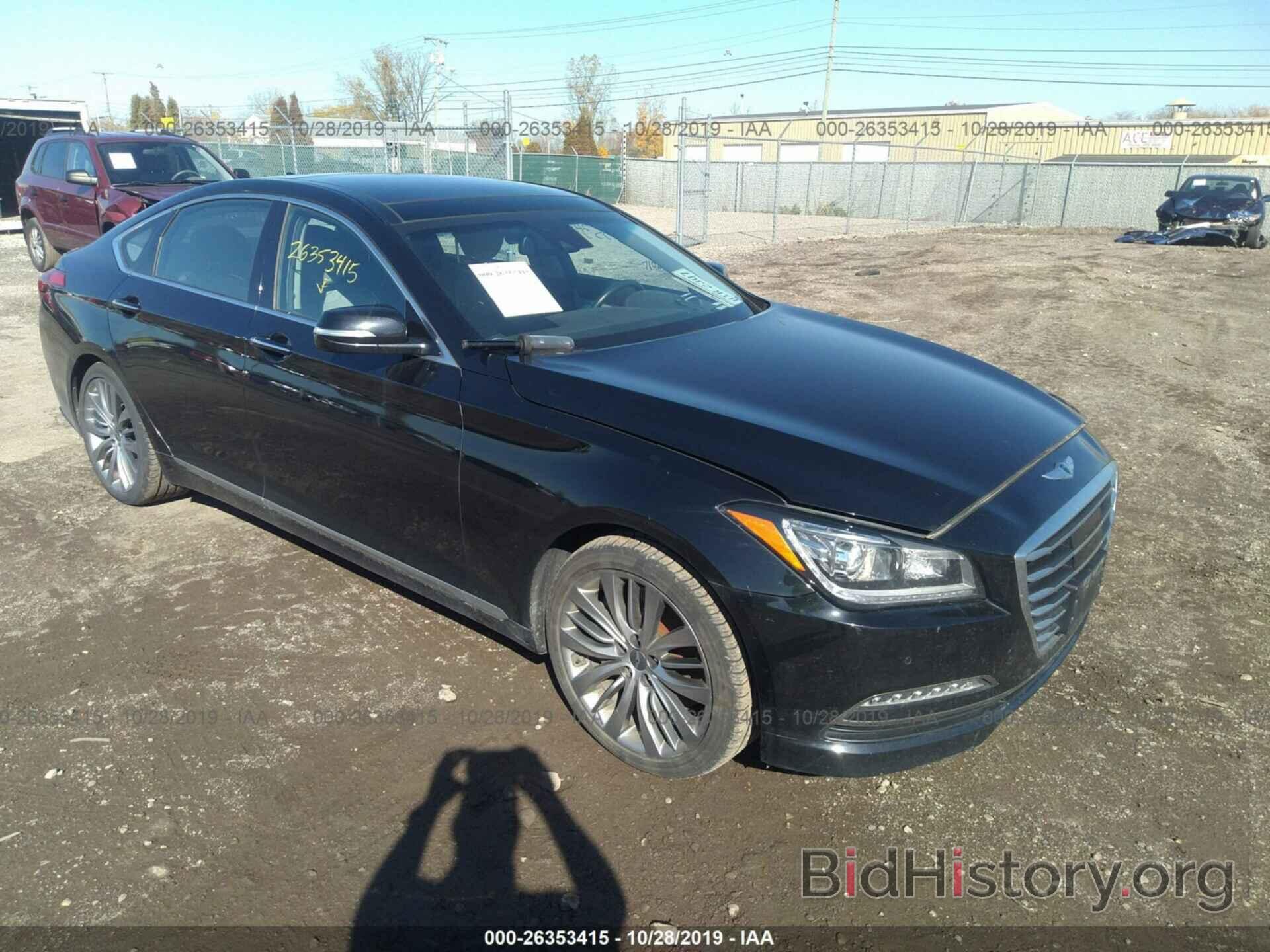 Photo KMHGN4JF5FU016461 - HYUNDAI GENESIS 2015